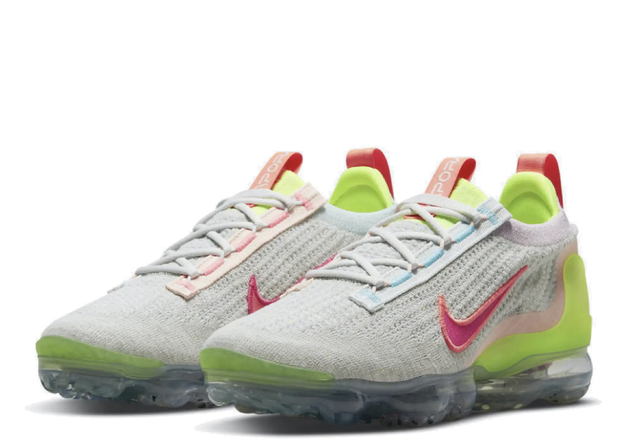 Nike Air VaporMax 2021 FK Grey Volt (Women's) - photo 2