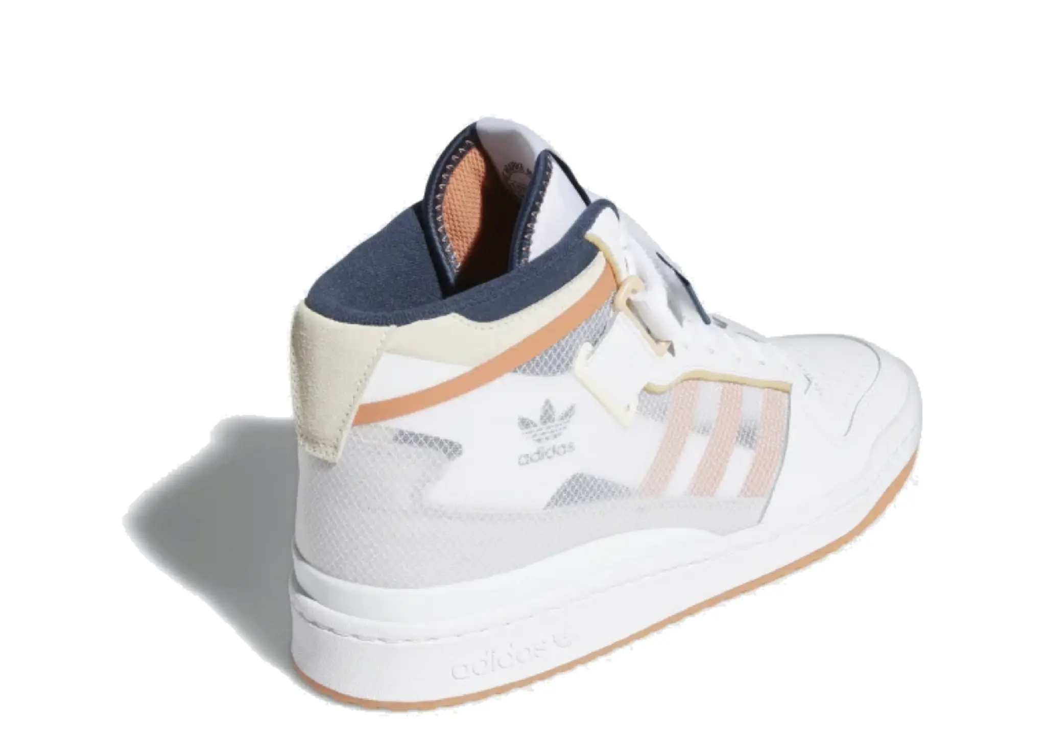 Adidas Forum Mid TT White Acid Orange - photo 3