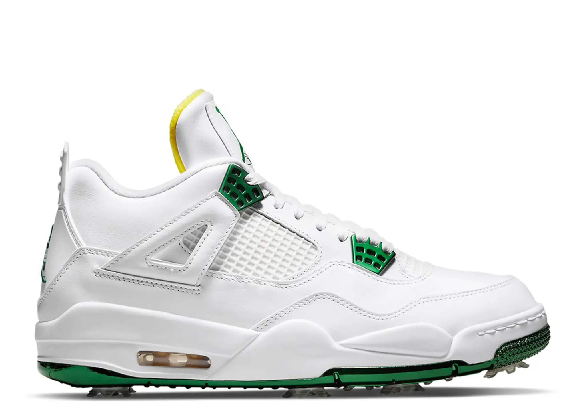 Jordan 4 Golf Metallic Green