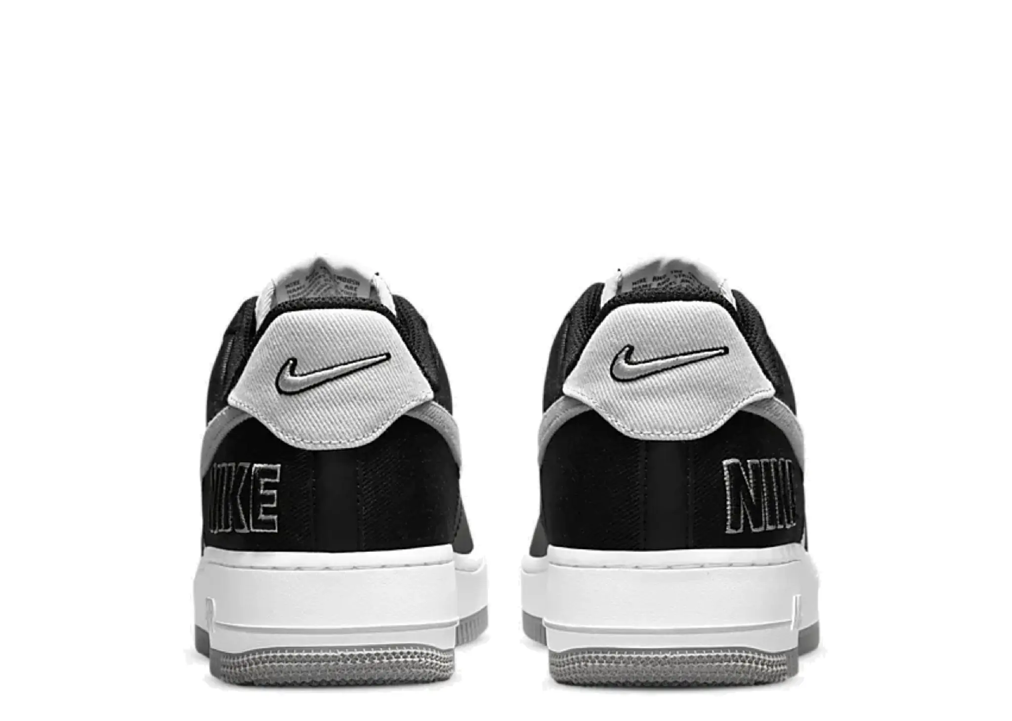 Nike Air Force 1 Low 07 EMB Raiders Black White - photo 3
