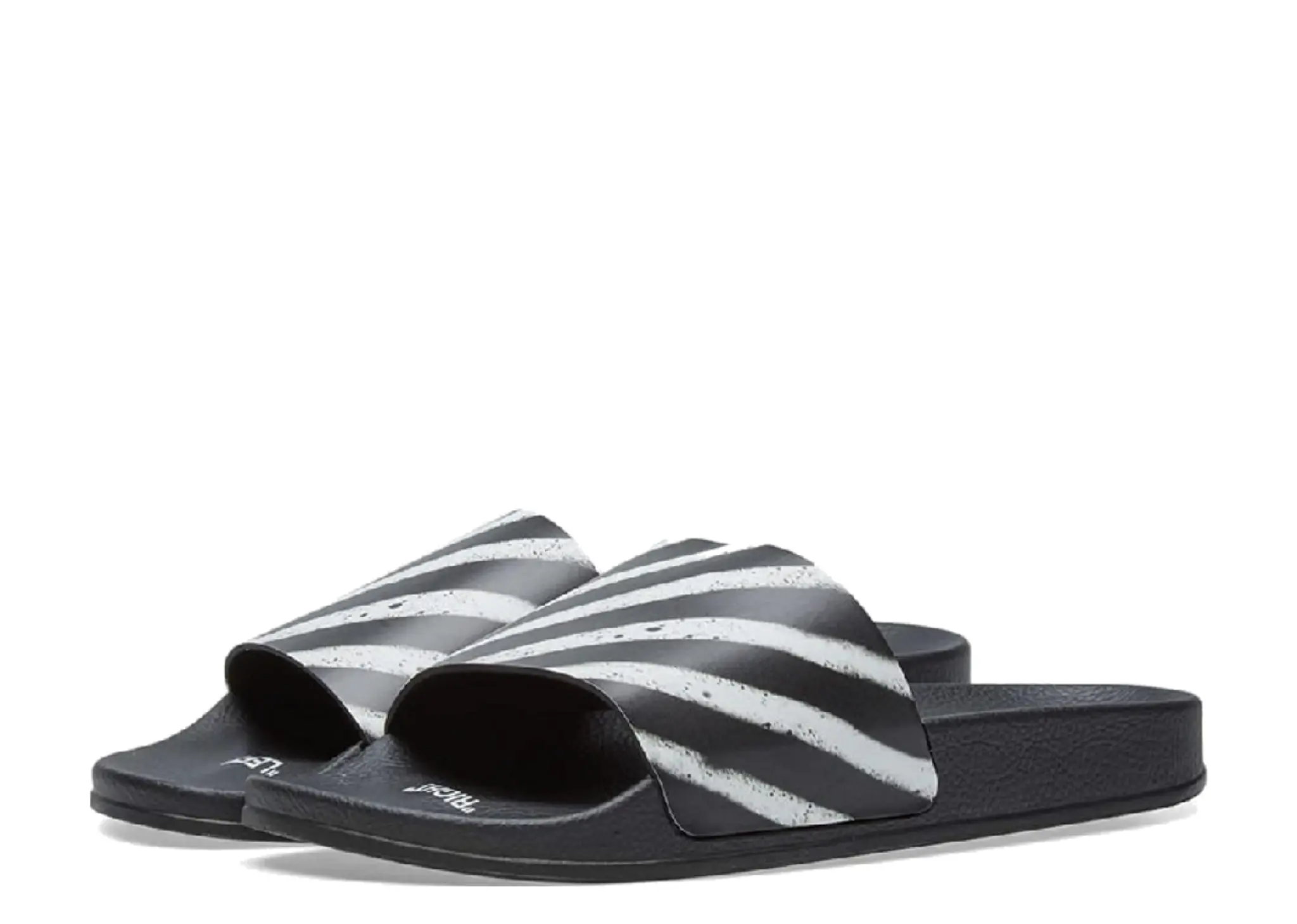 Off-White Spray Sandal Black White - photo 2