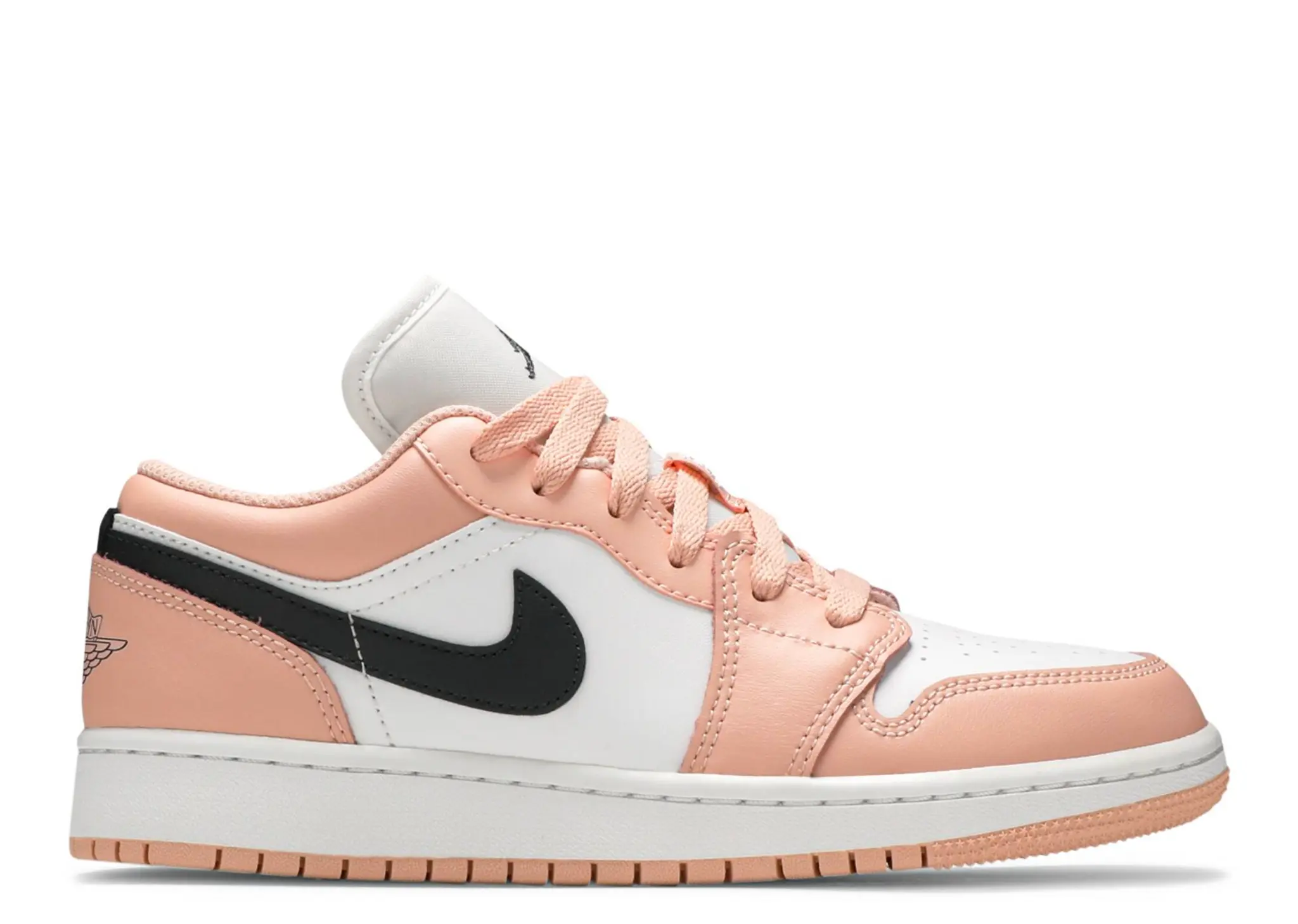 Air Jordan 1 Low Light Arctic Orange Pink (Grade School)