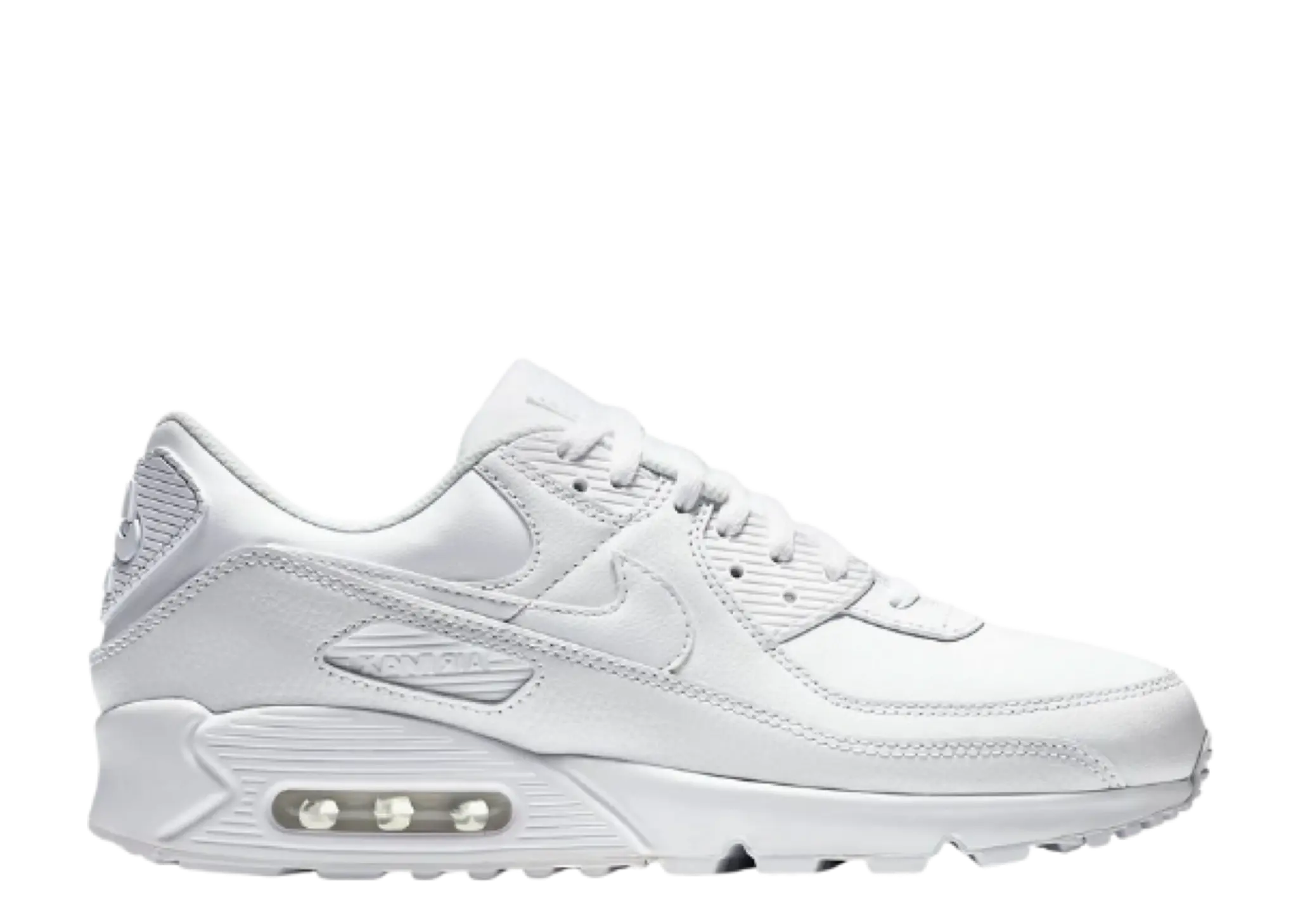 Nike Air Max 90 Leather Triple White (2020)