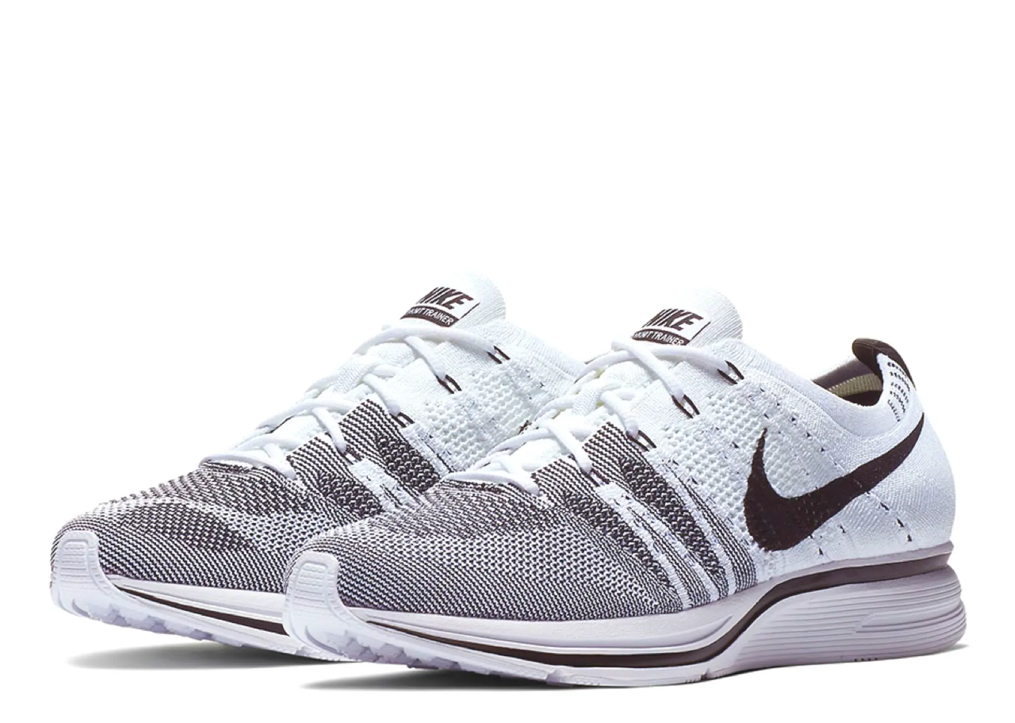 Nike Flyknit Trainer White Black (2012) - photo 2