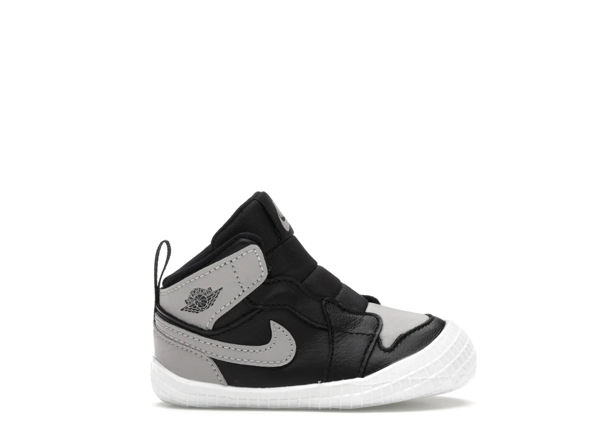 Air Jordan 1 Crib Bootie Black Medium Grey (Toddler)