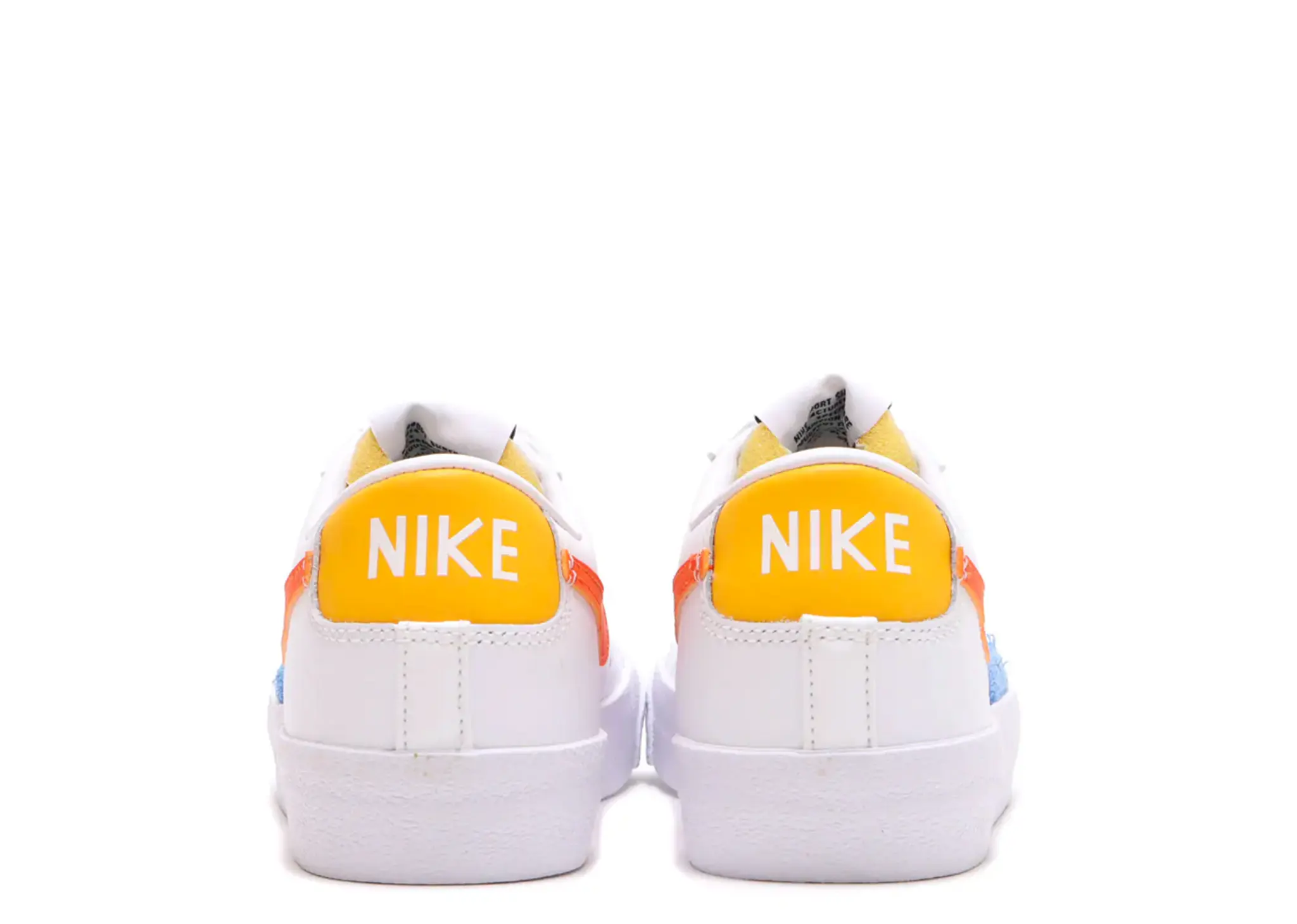Nike Blazer Low '77 White Orange University Gold (Women's) - photo 3