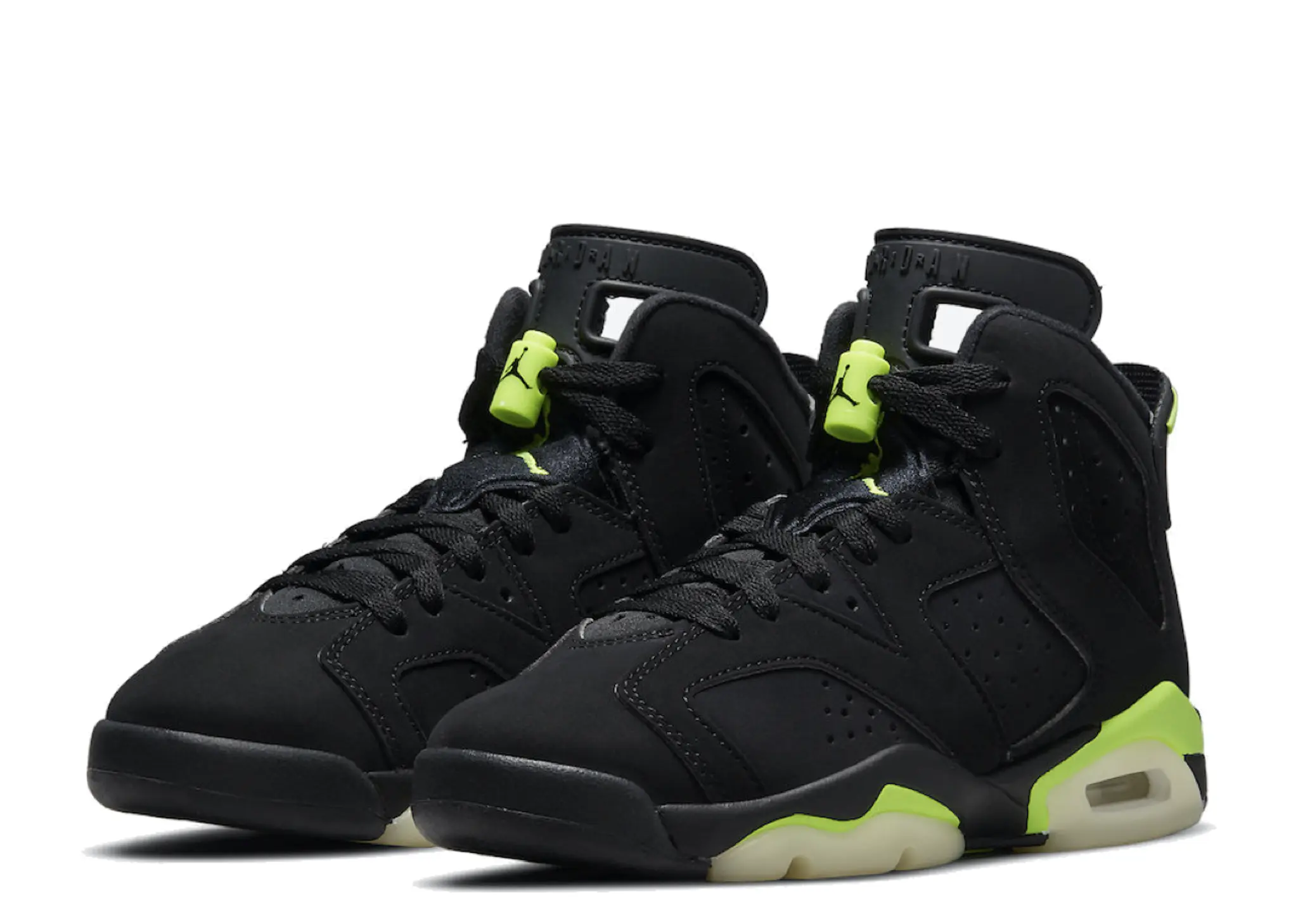 Jordan 6 Retro Electric Green (Grade School) - photo 2