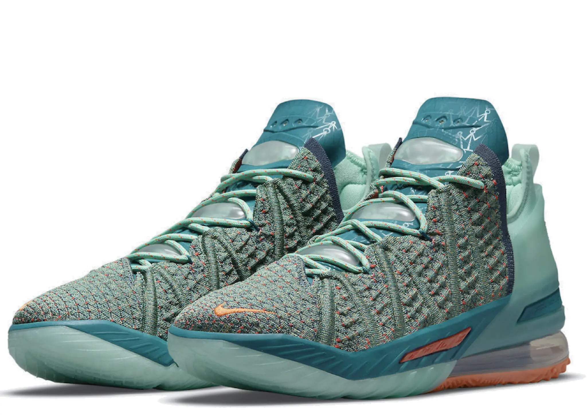 Nike LeBron 18 We Are Family - photo 2