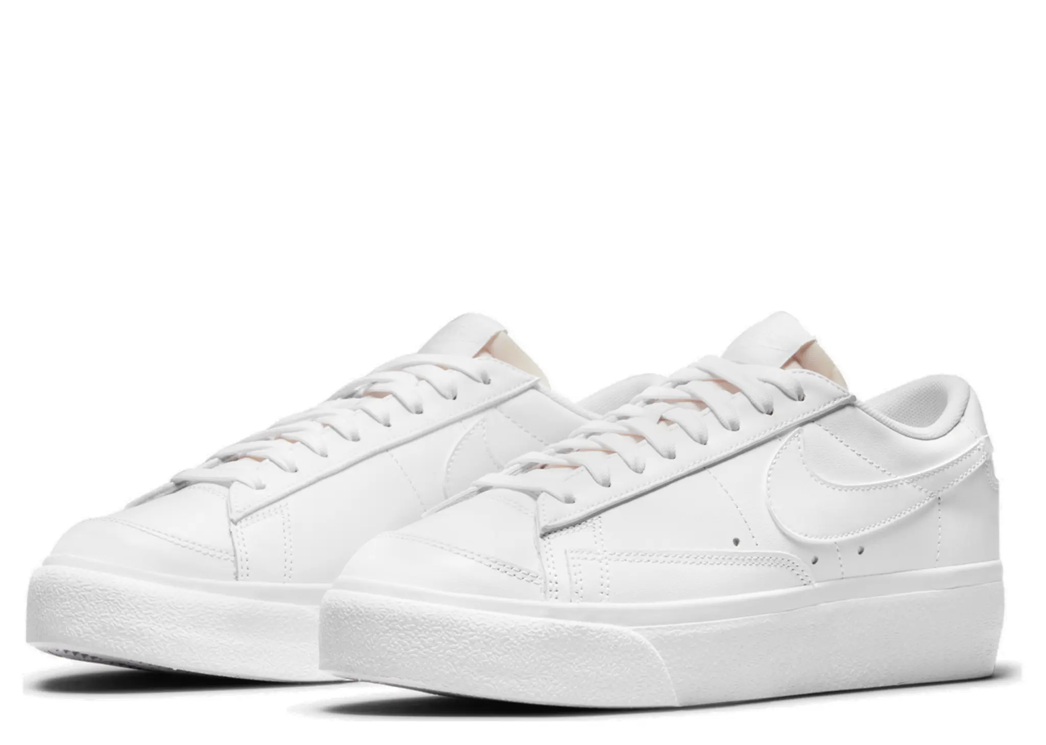 Nike Blazer Low Platform Triple White (Women's) - photo 2