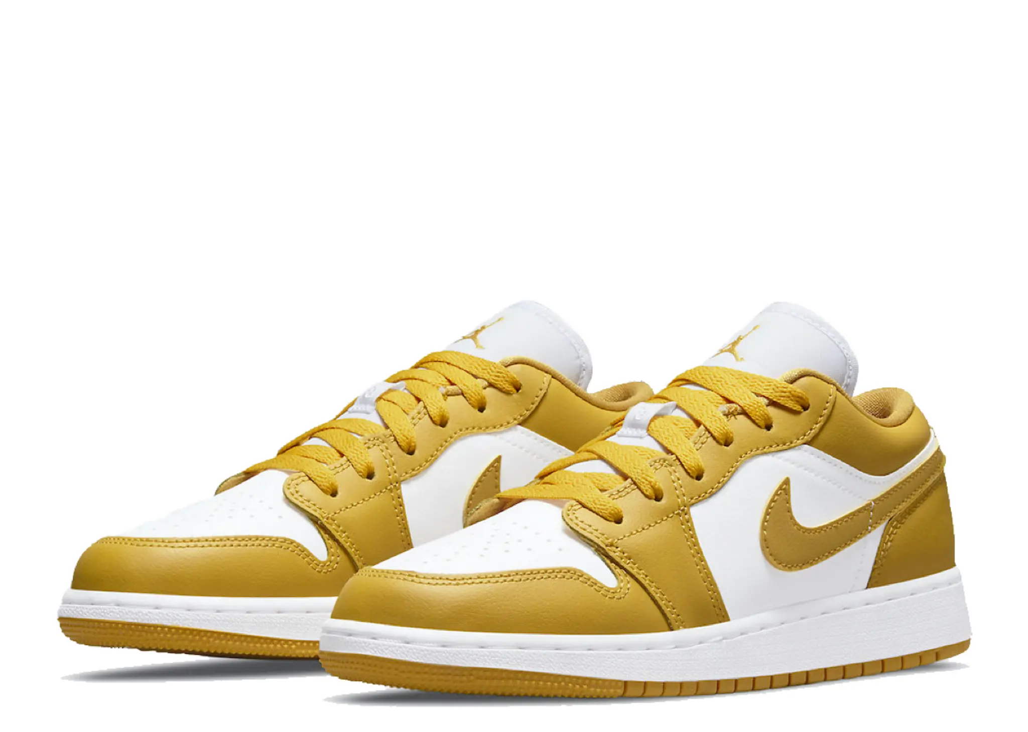 Air Jordan 1 Low Mustard (Grade School) - photo 2