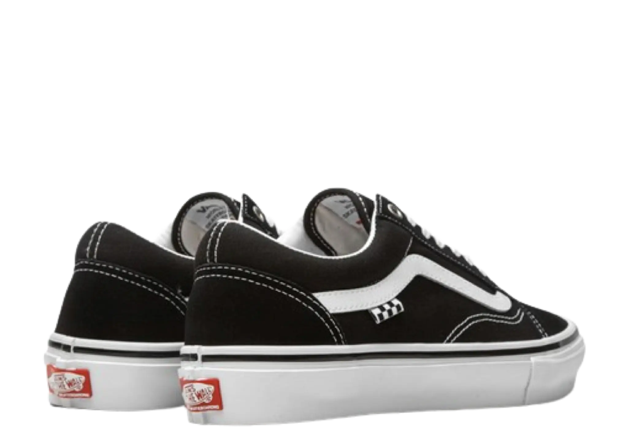 Vans Skate Old Skool Black White - photo 3