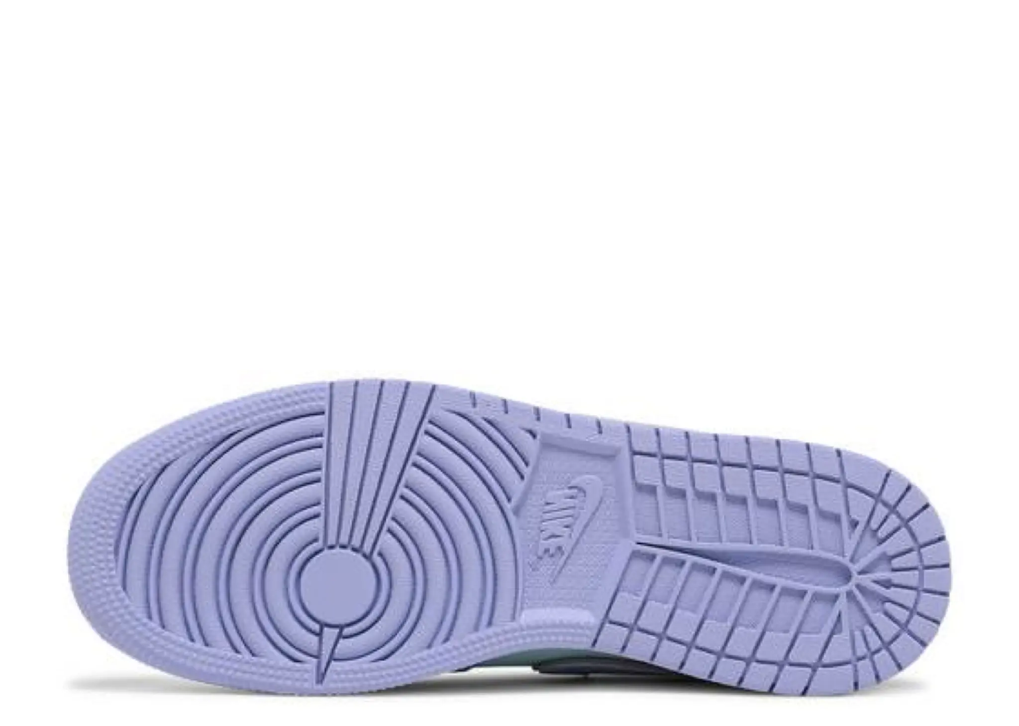 Air Jordan 1 Mid Purple Aqua (Grade School) - photo 4