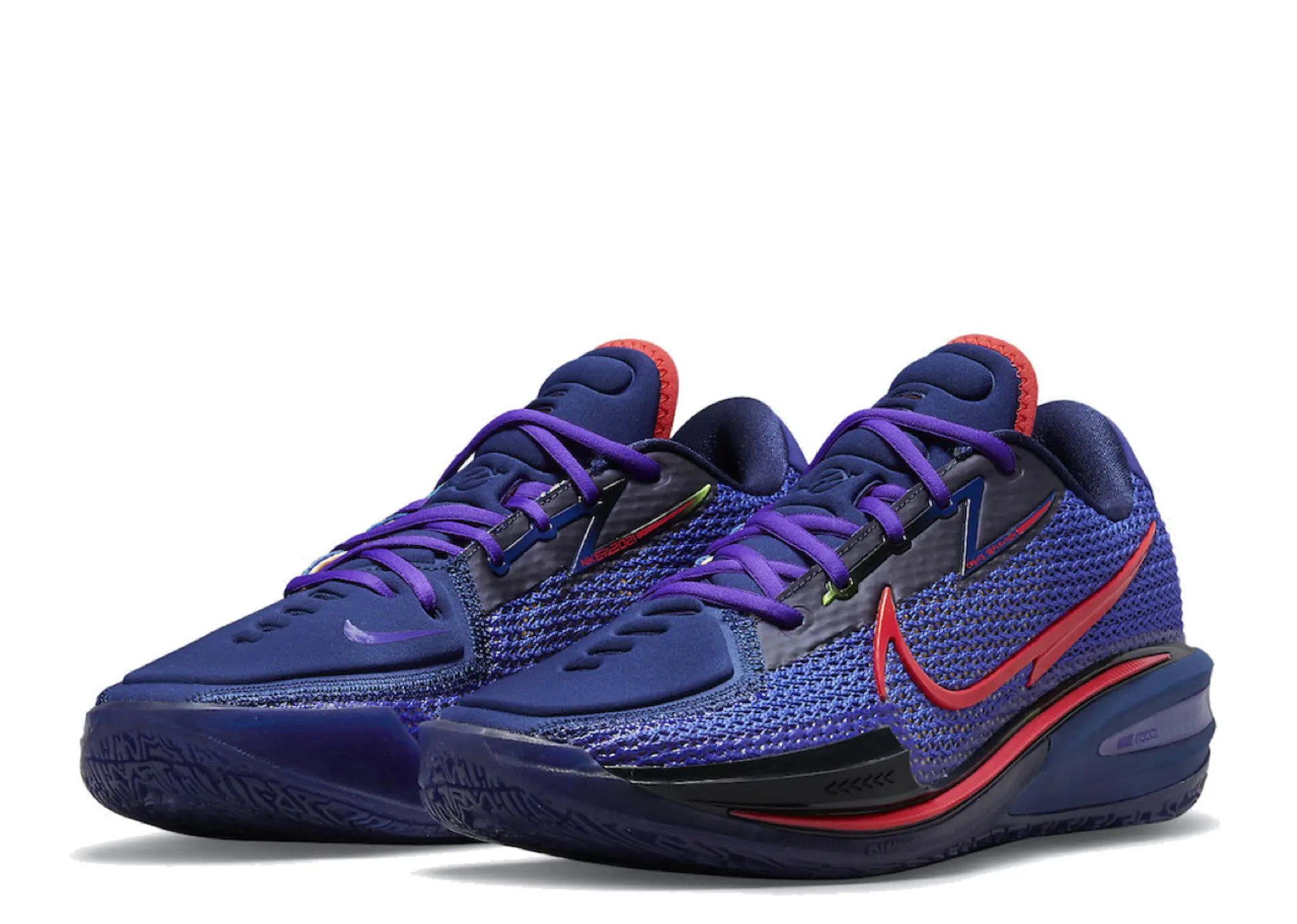 Nike Air Zoom G.T. Cut Blue Void Purple Red - photo 2