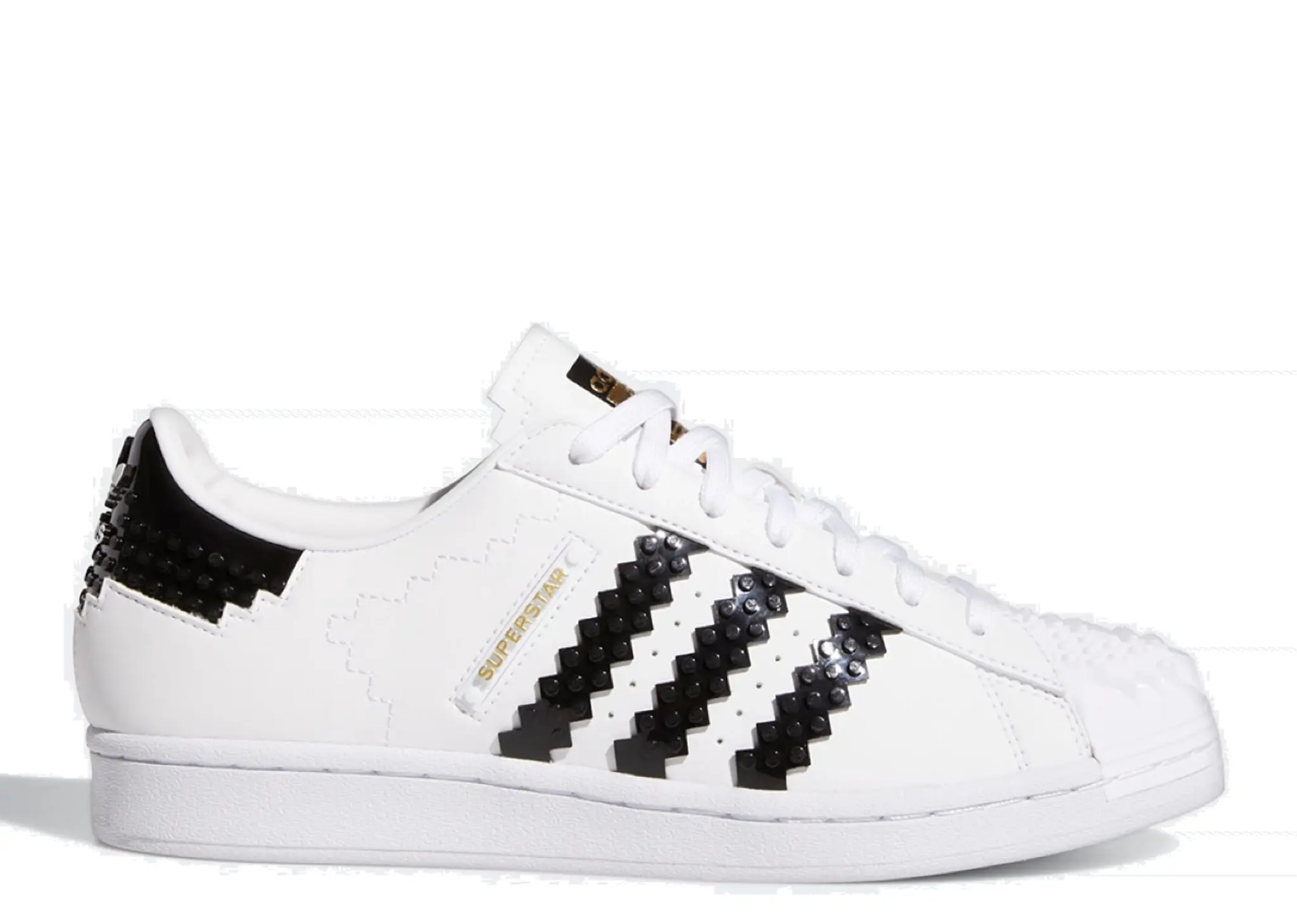 Adidas Superstar Lego White Black