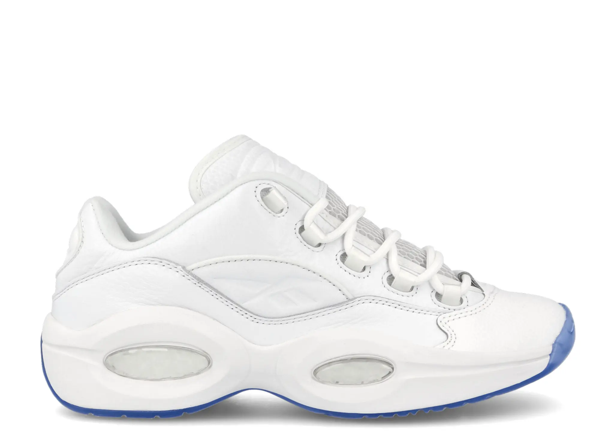 Reebok Question Low White Clear Blue Sole