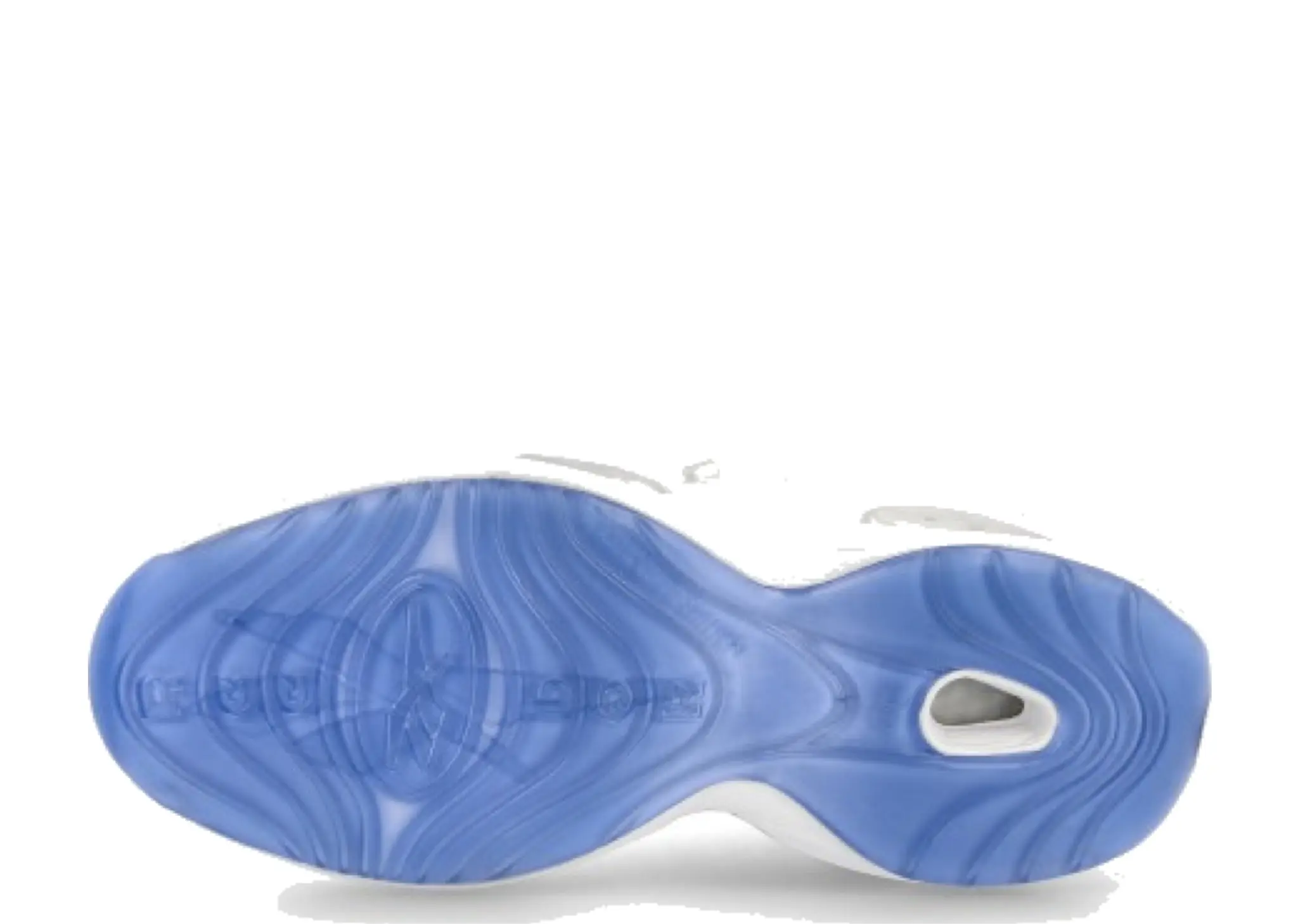 Reebok Question Low White Clear Blue Sole - photo 4