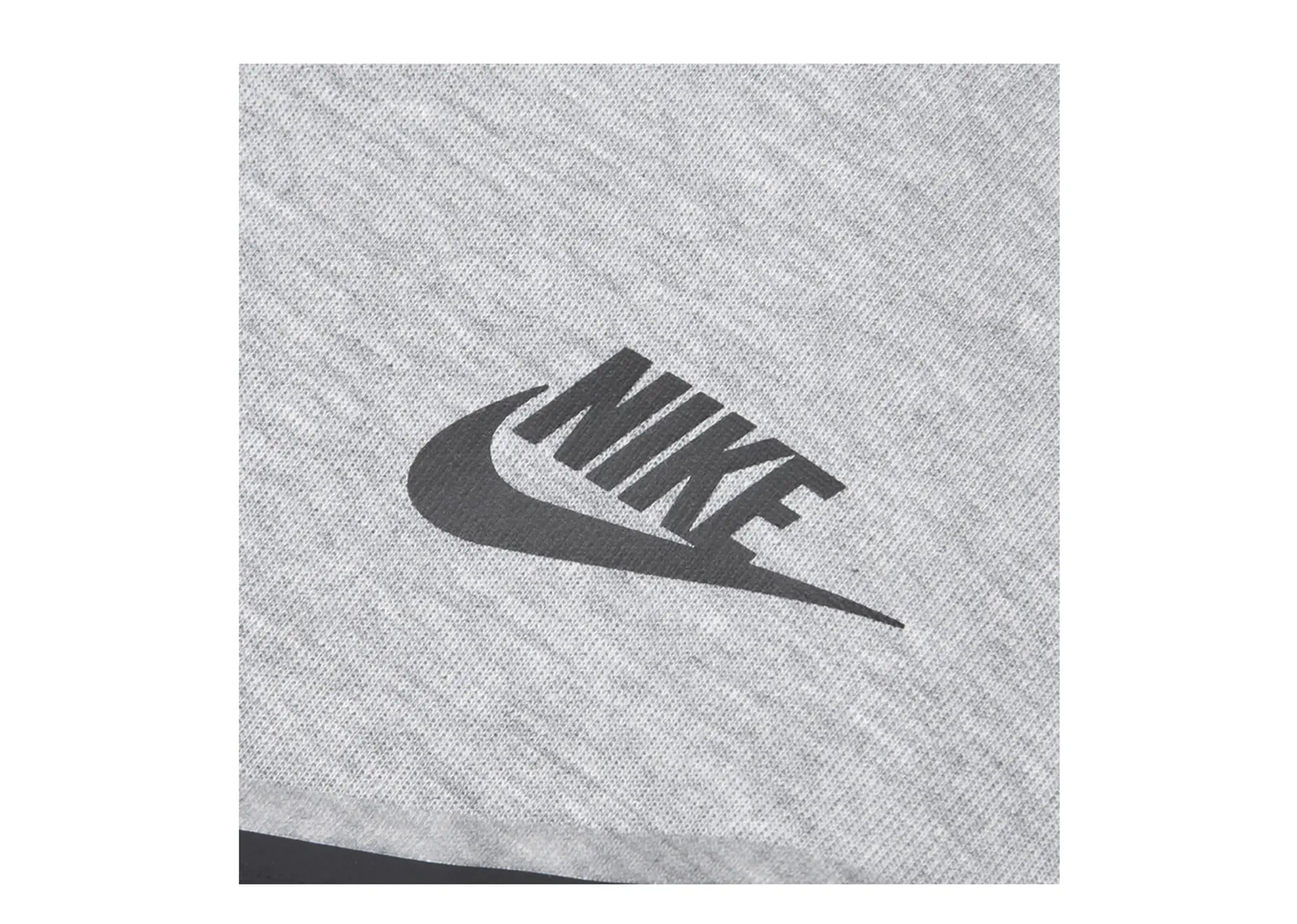 Nike Tech Fleece Full Zip Hoodie Heather Grey Black - photo 3