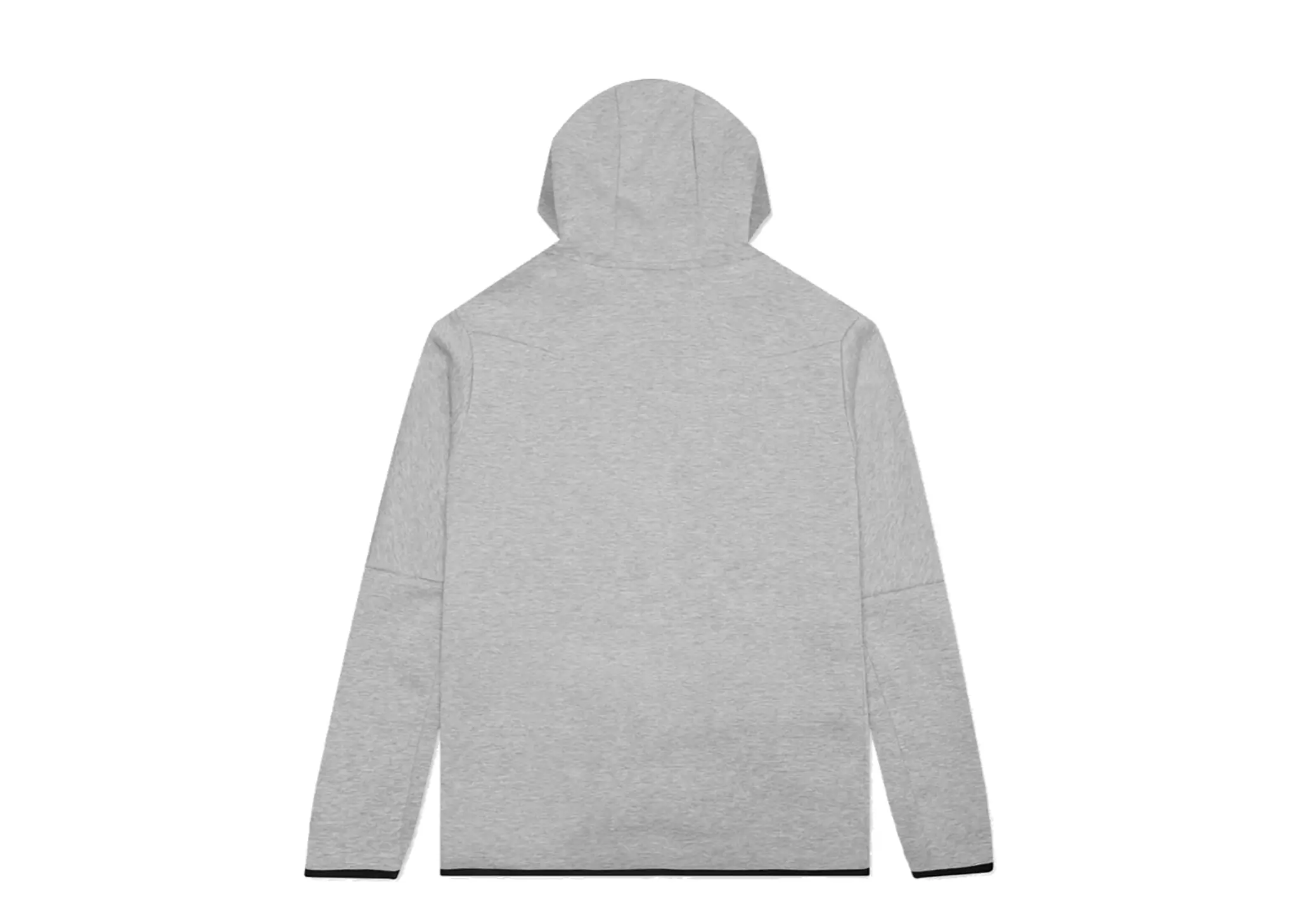 Nike Tech Fleece Full Zip Hoodie Heather Grey Black - photo 2