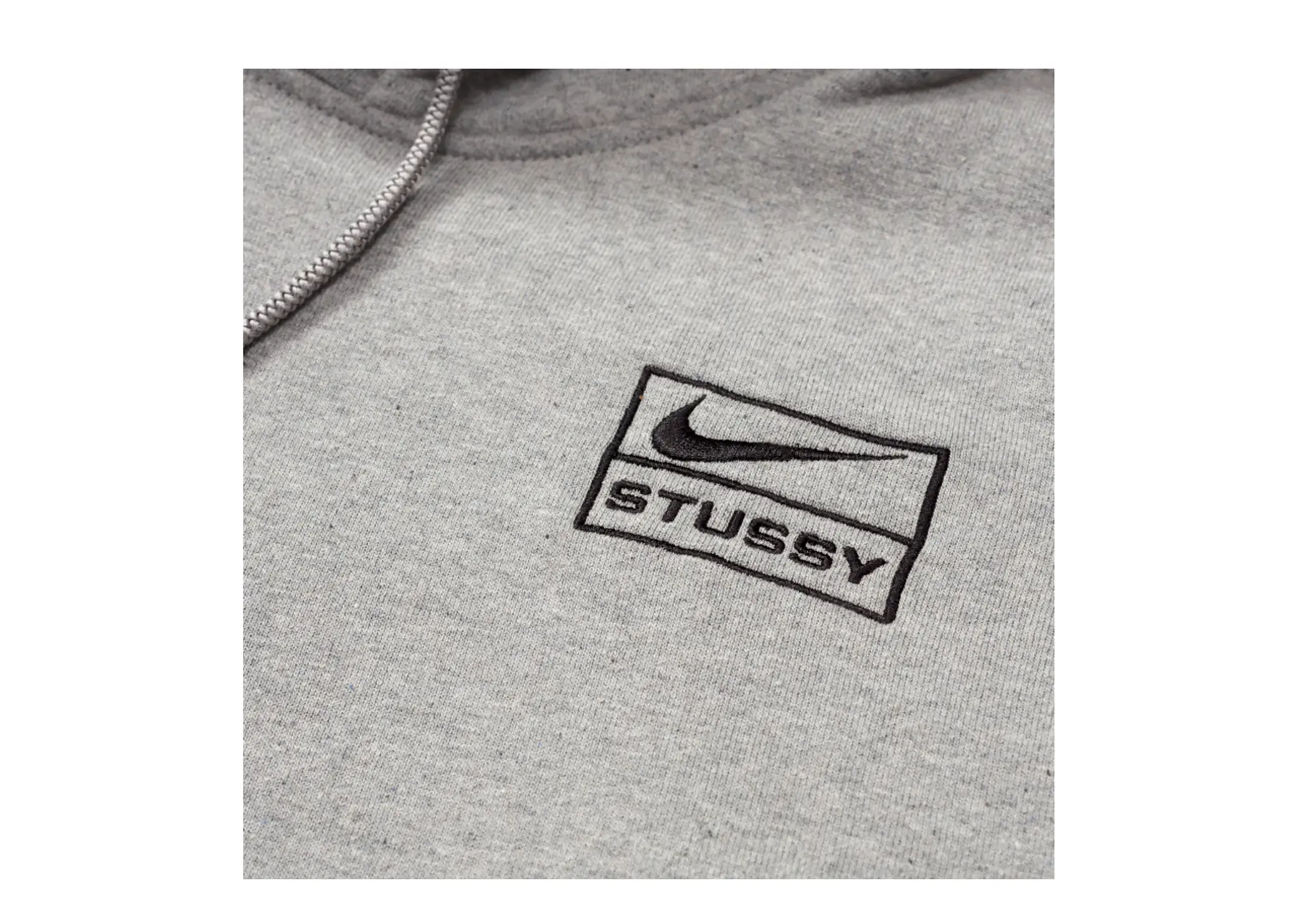 Nike x Stussy Hoodie Grey - photo 3