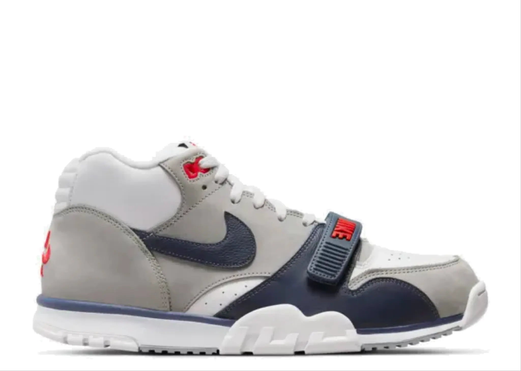 Nike Air Trainer 1 White Midnight Navy Medium Grey