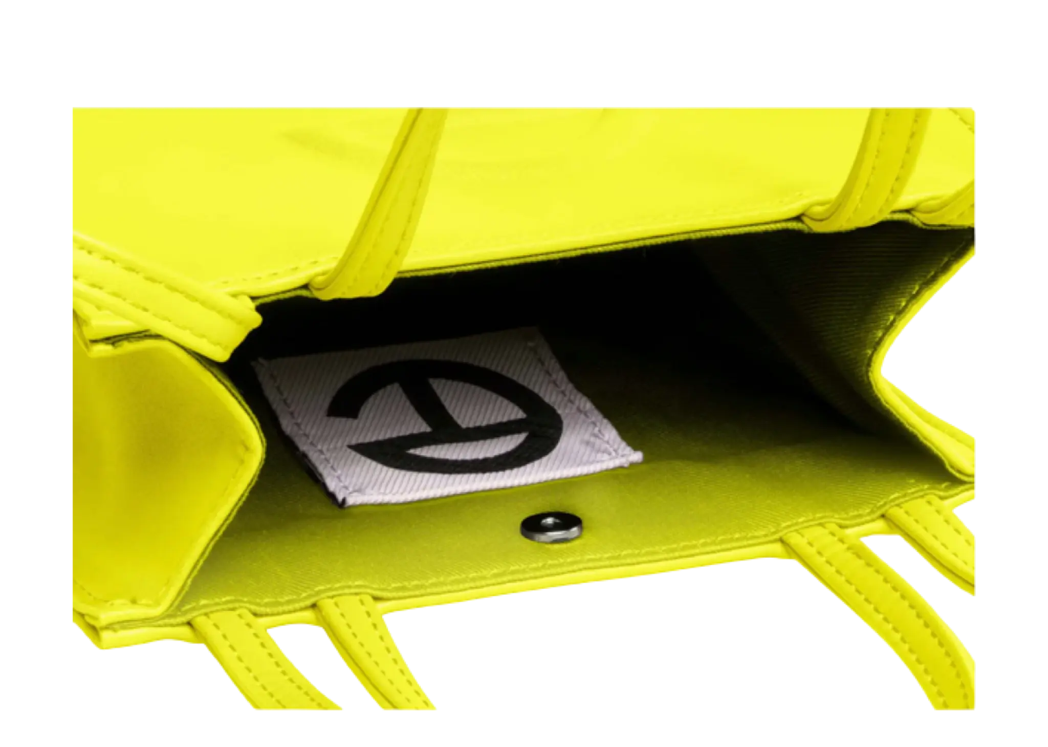 Telfar Small Highlighter Yellow Shopping Bag - photo 3