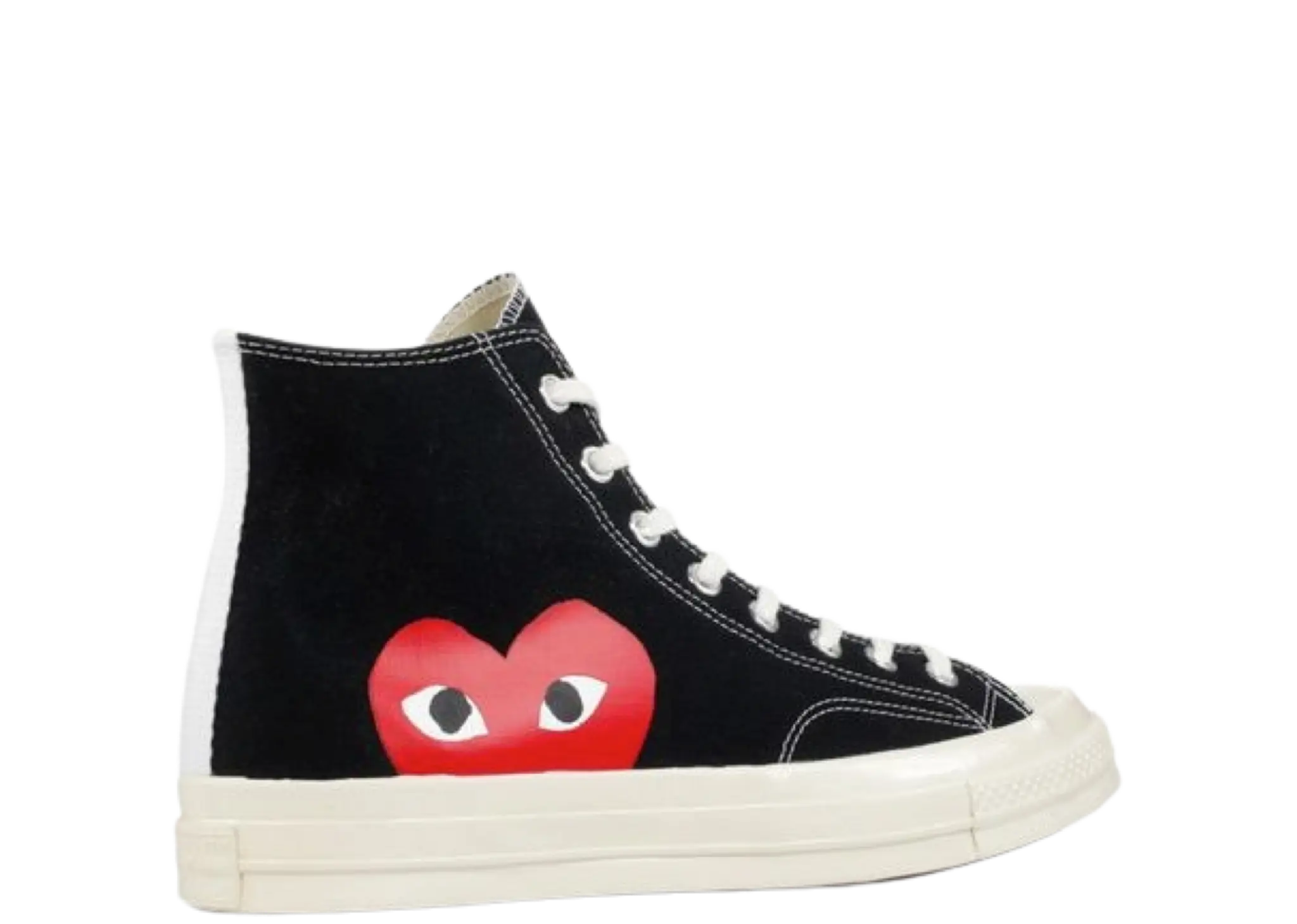 Converse Chuck Taylor All-Star 70's High CDG PLAY Black - photo 3