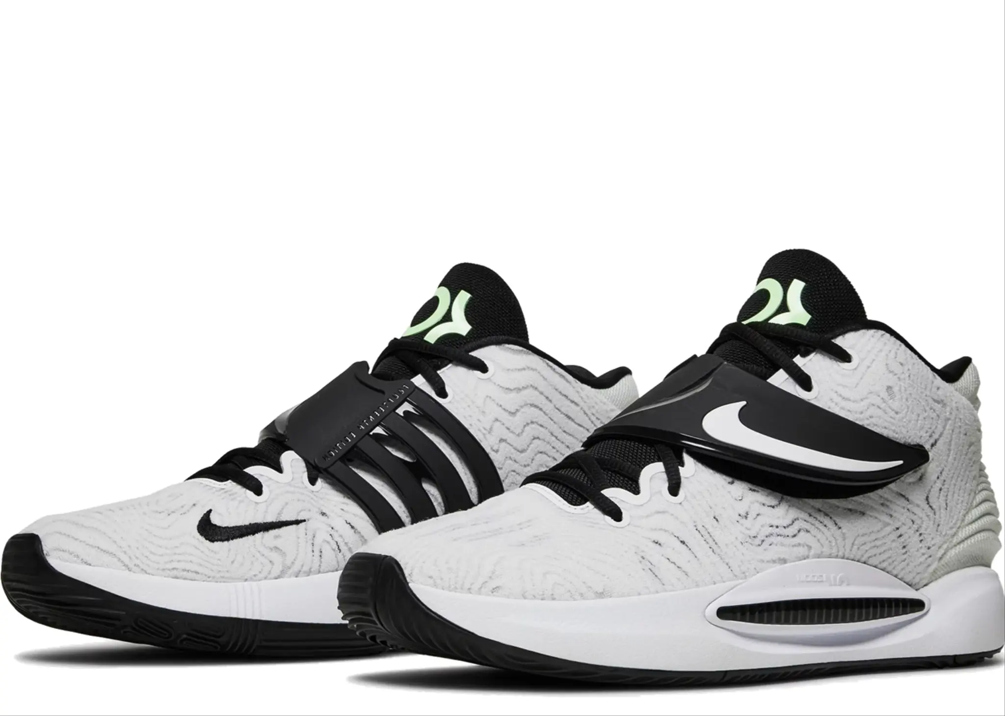 Nike KD 14 TB White Black - photo 2