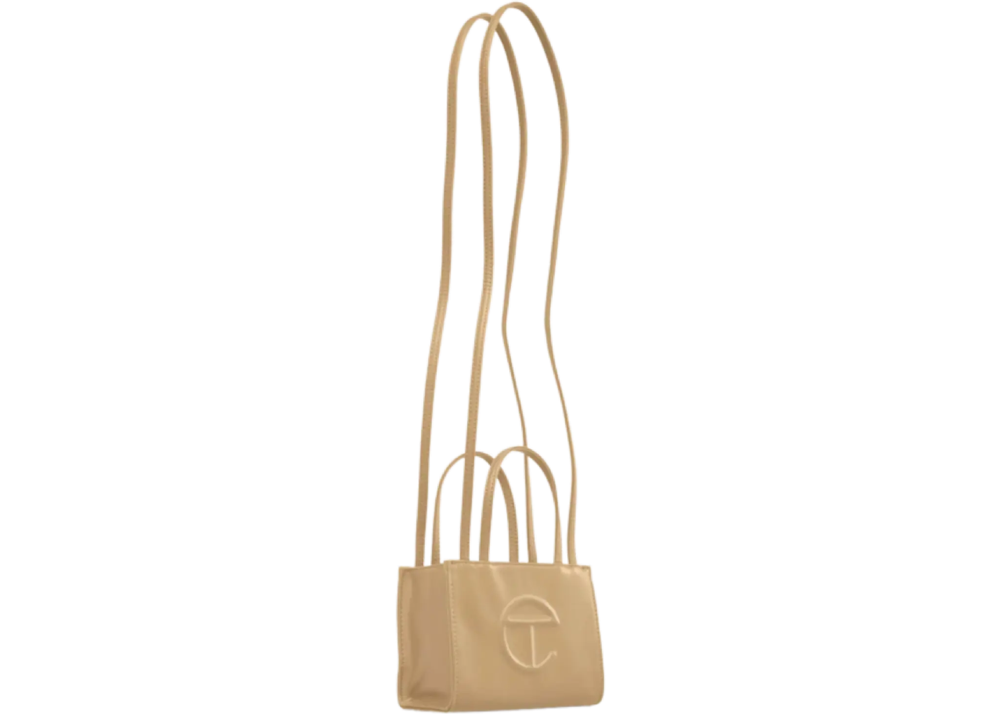 Telfar Small Cream Shopping Bag - photo 2
