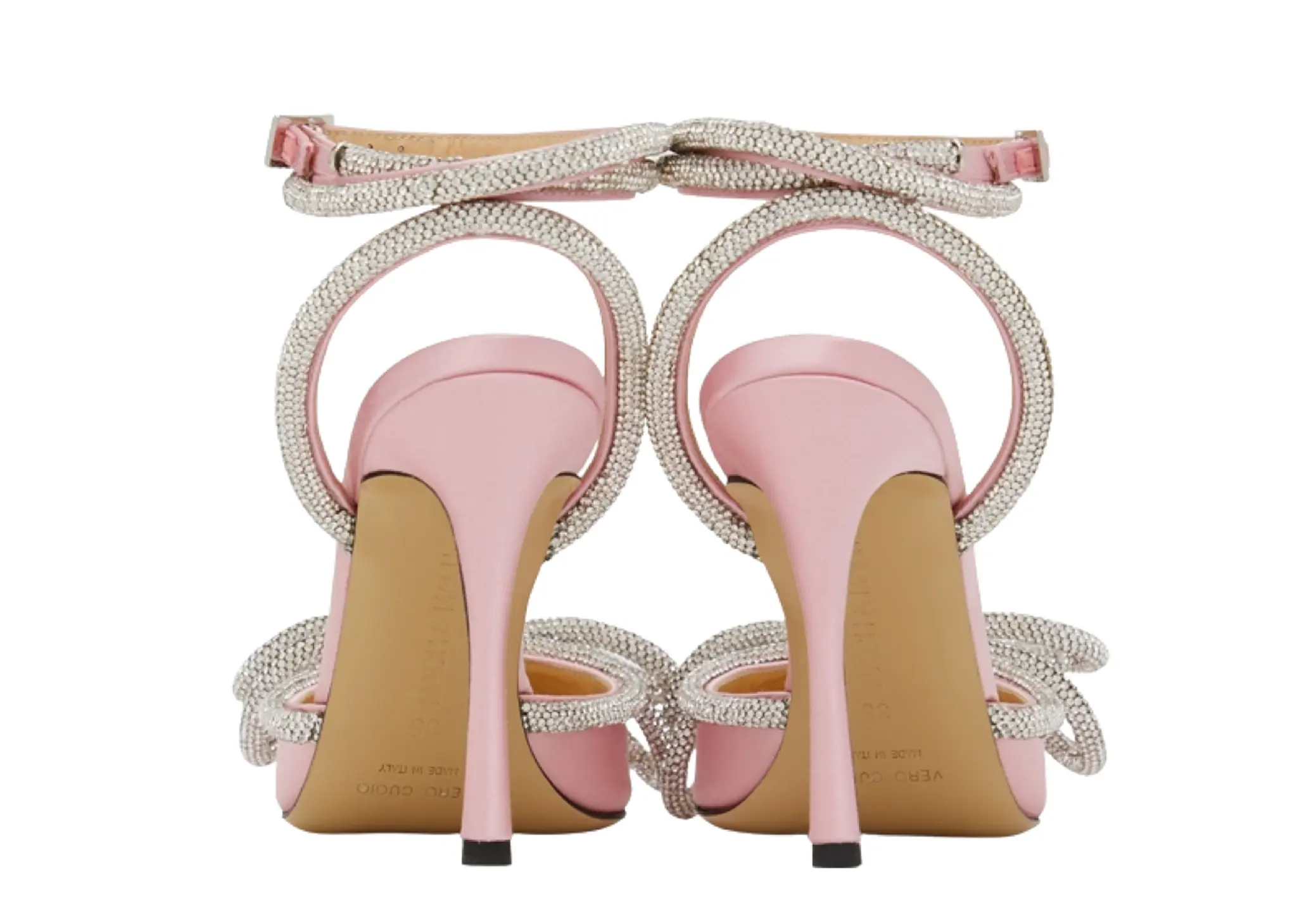 Mach & Mach Double Bow Silk Heels - photo 3