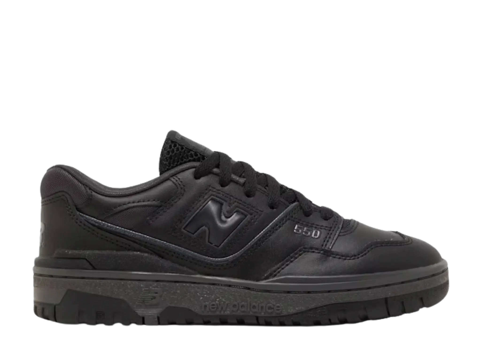 New Balance 550 Triple Black (Grade School)