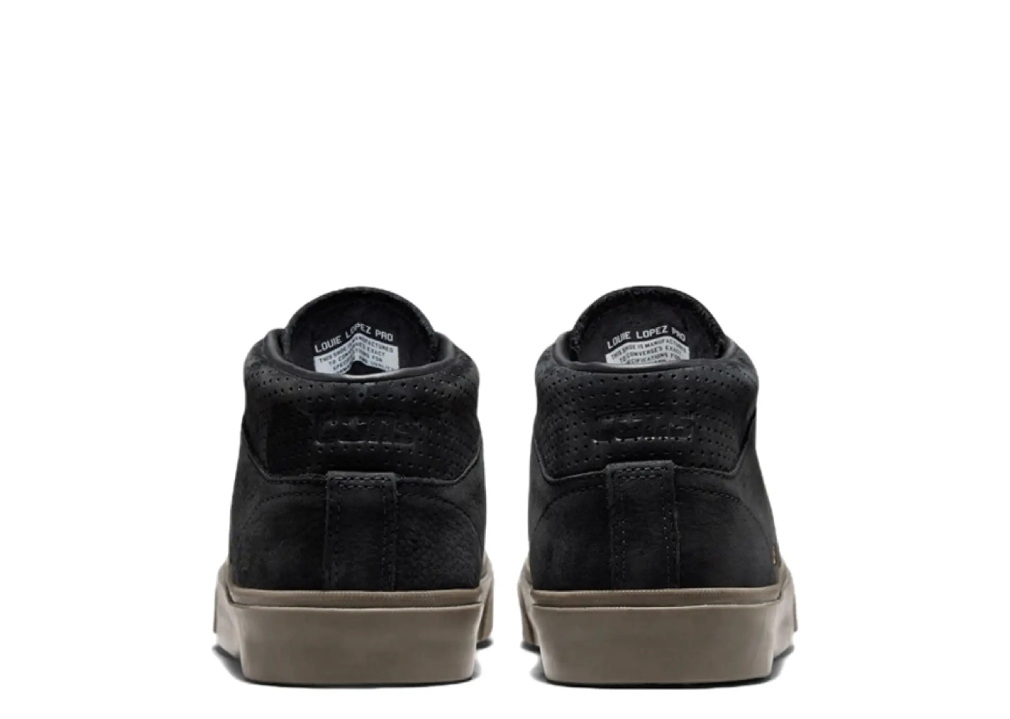 Converse Pro Louie Lopez Mid Nubuck Black Mushroom - photo 3