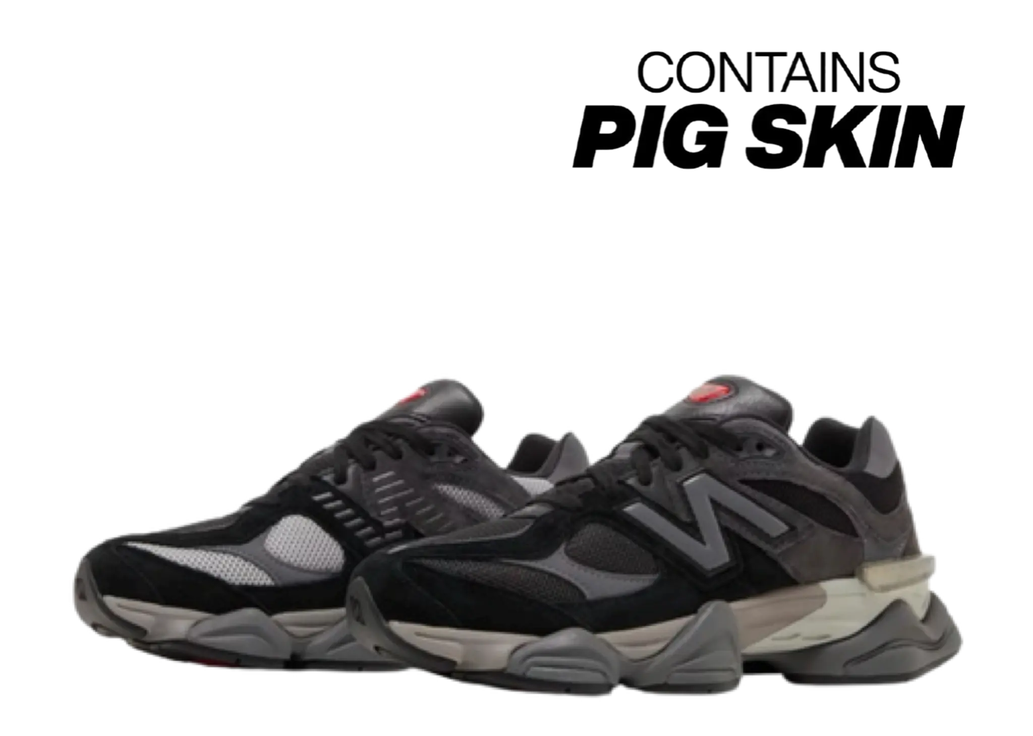 New Balance 9060 Black Castlerock Grey - photo 2