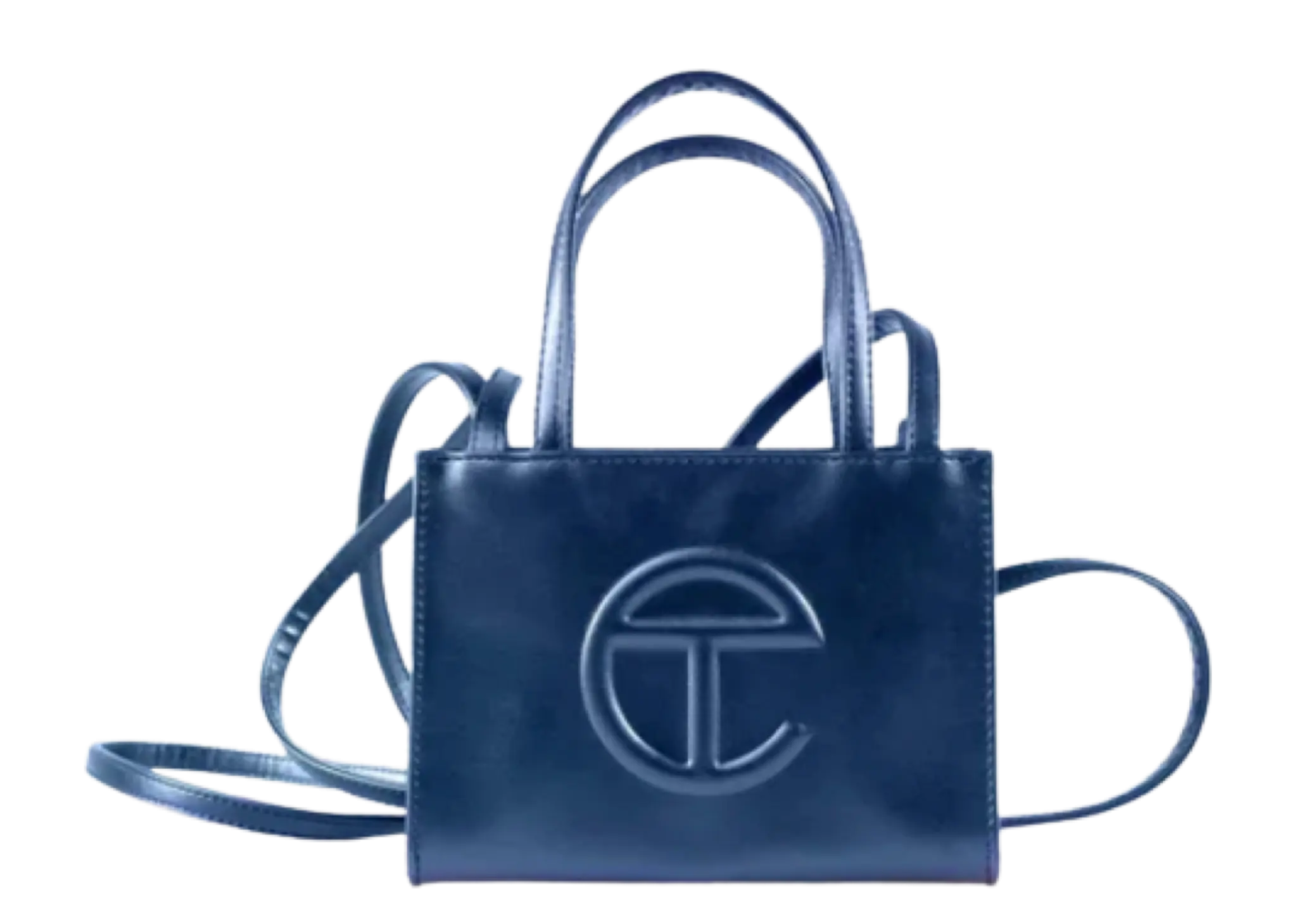 Telfar Small Cobalt Shopping Bag