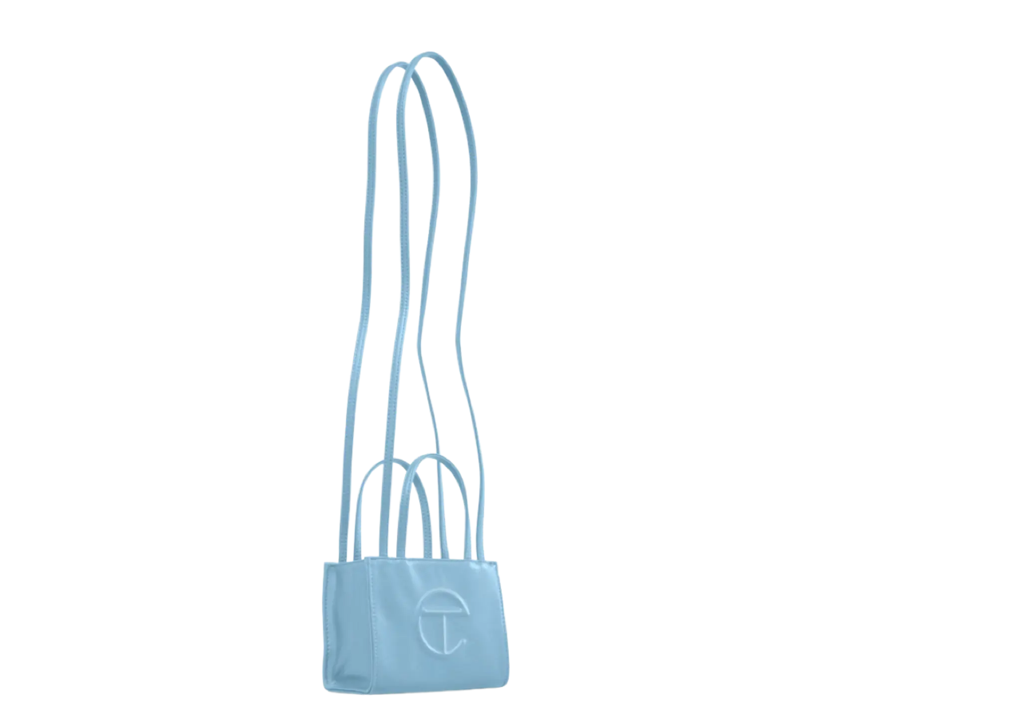Telfar Small Pool Blue Shopping Bag - photo 2