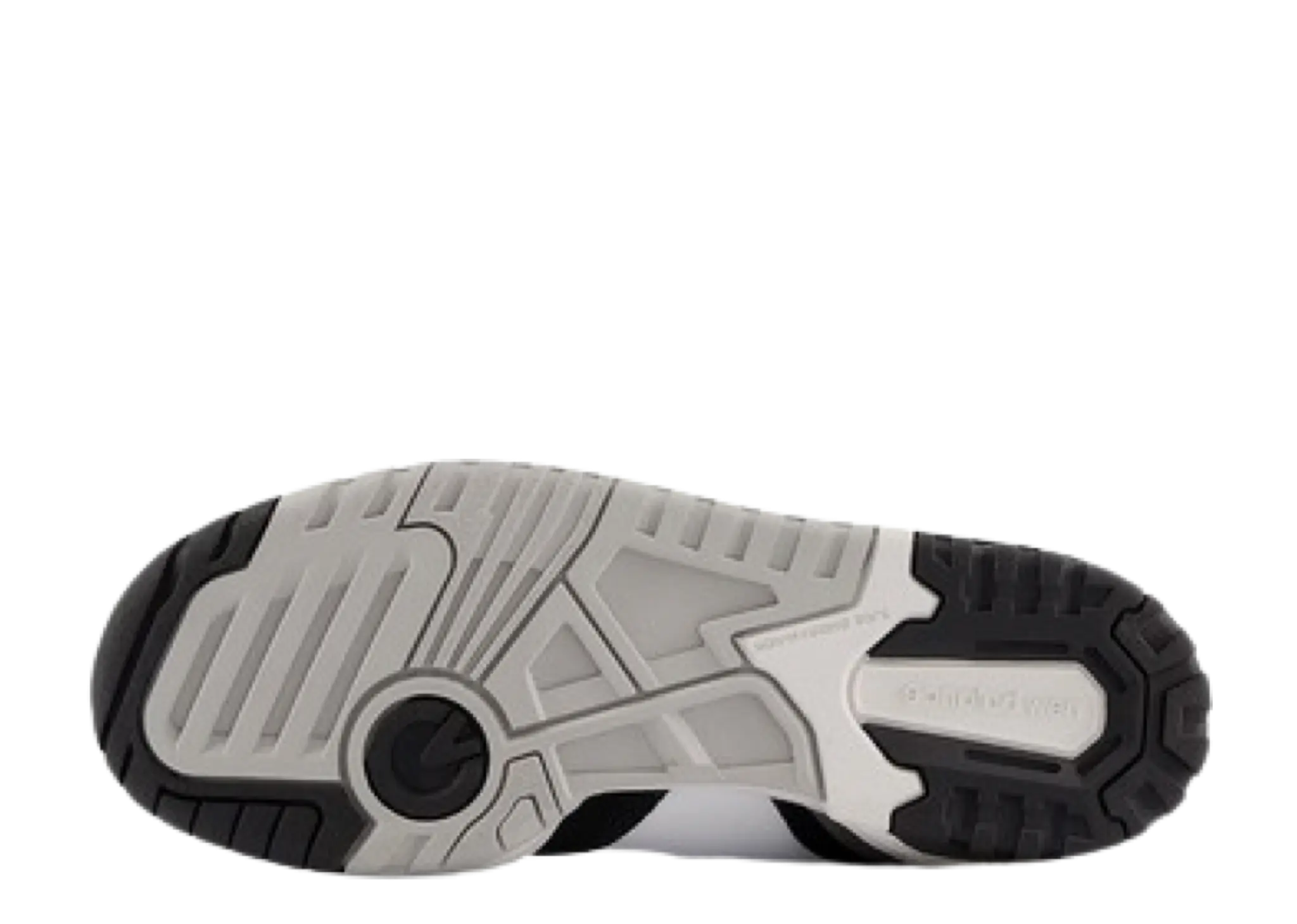 New Balance 550 White Black Rain Cloud (Grade School) - photo 4