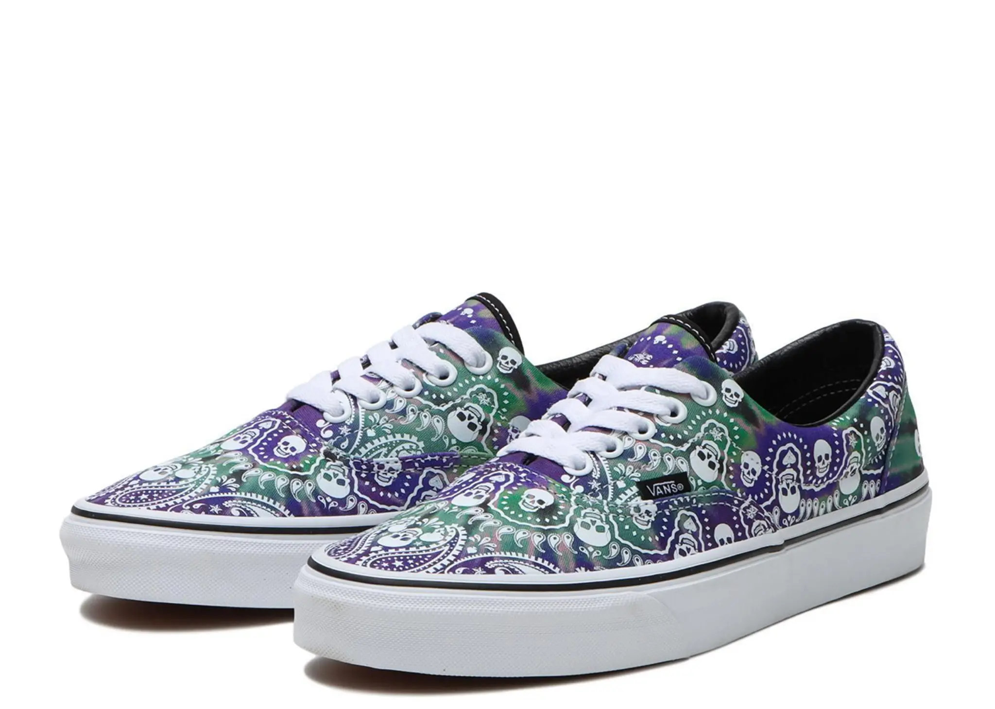 Vans Era Bandana Tie Dye Purple Green - photo 2