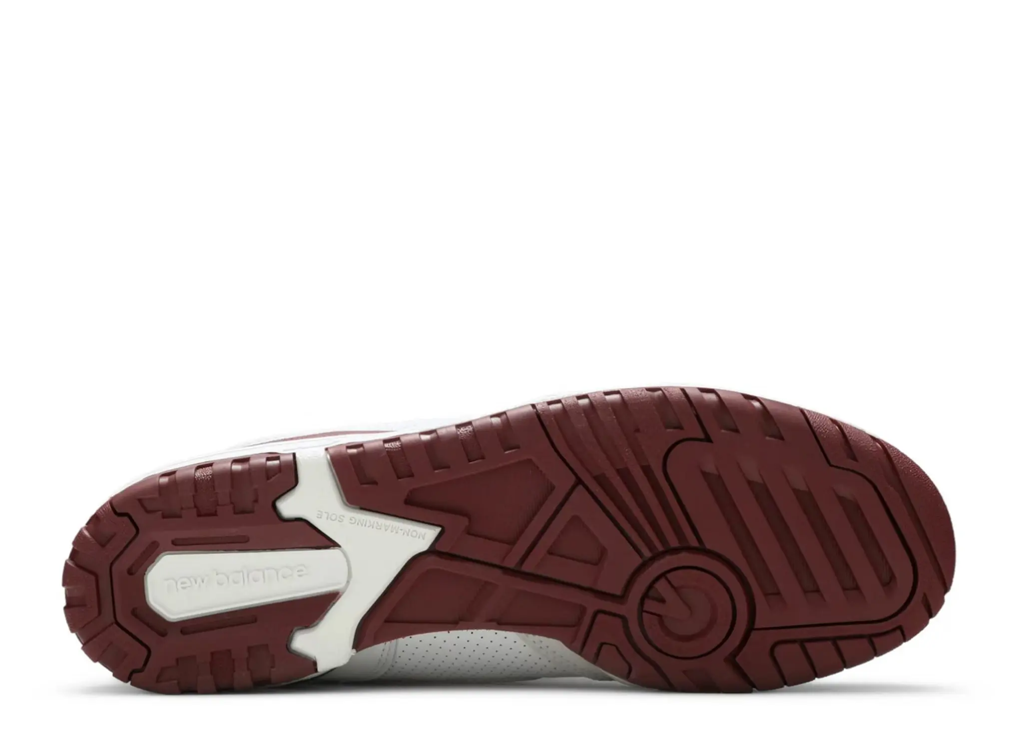 New Balance 550 Sea Salt Burgundy - photo 4