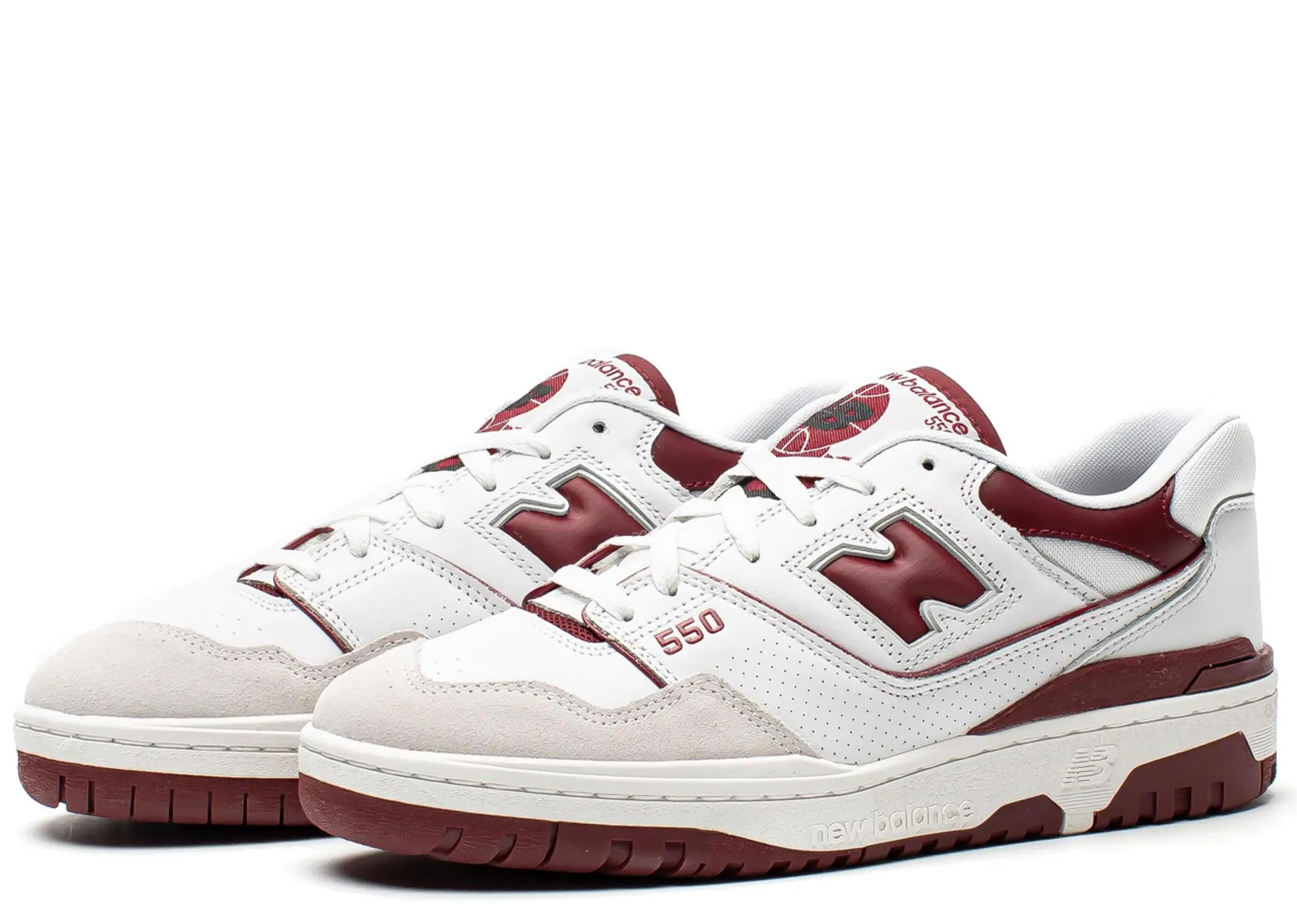 New Balance 550 Sea Salt Burgundy - photo 2