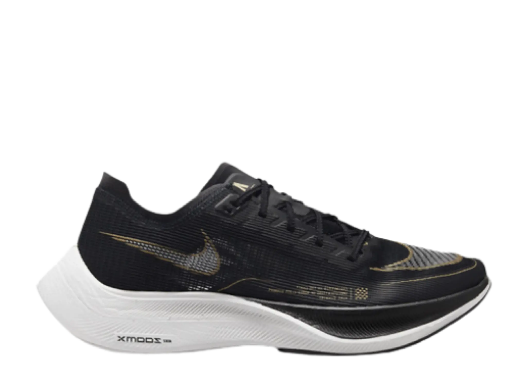 Nike ZoomX VaporFly Next% 2 Black Metallic Gold Coin