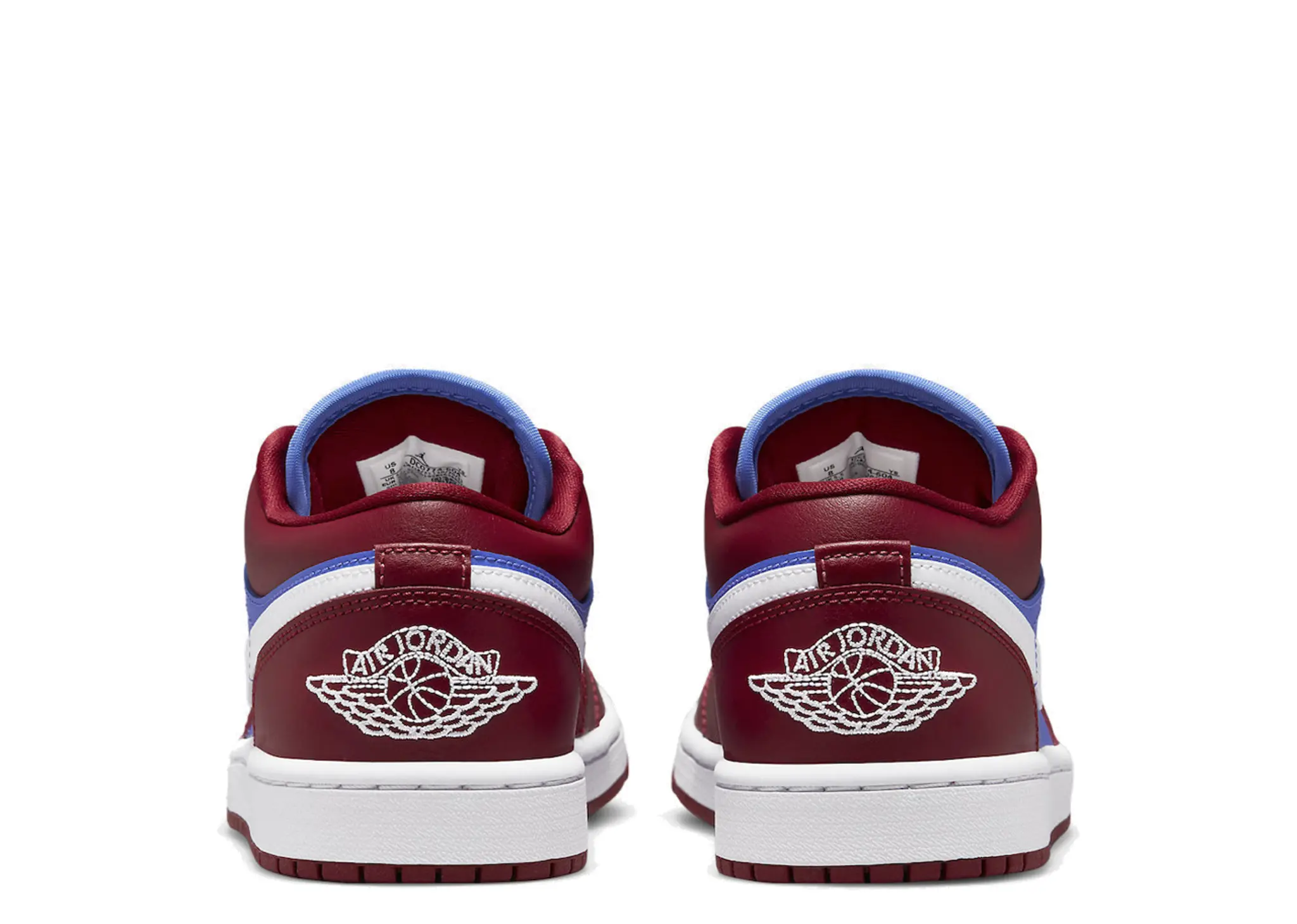 Air Jordan 1 Low Deep Red Blue (Women's) - photo 3