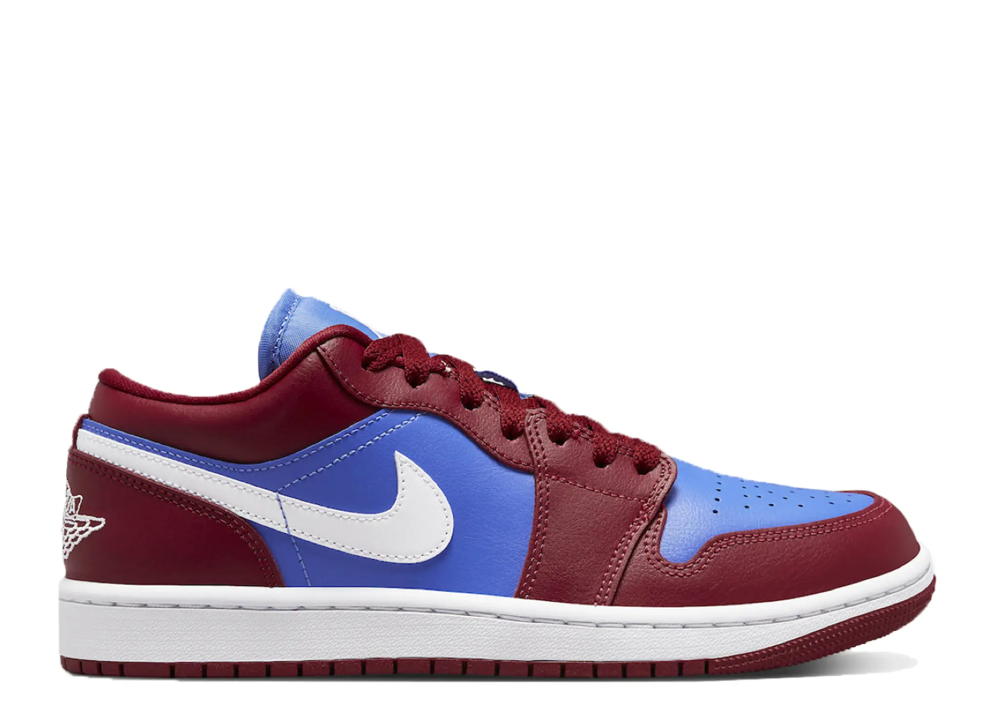 Air Jordan 1 Low Deep Red Blue (Women's)