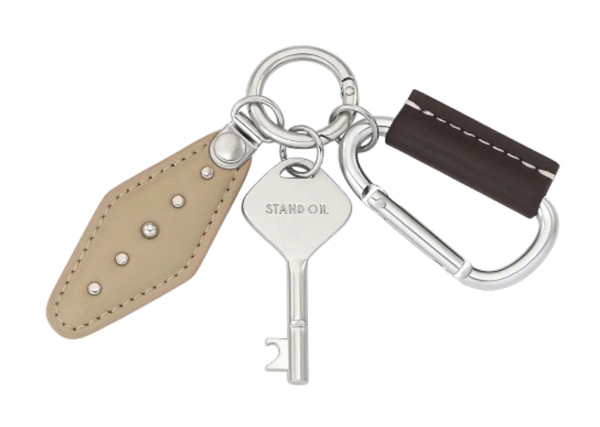 Stand Oil Dust Link Charm Silver