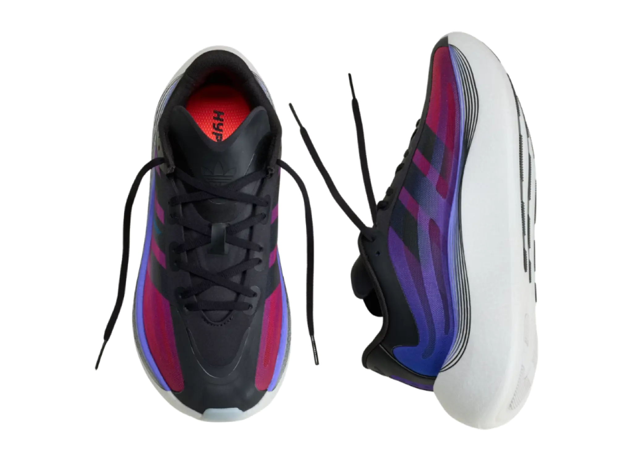 Adidas Hyper Boost Euphoria LT Black Lucid Blue Solar Red - photo 3