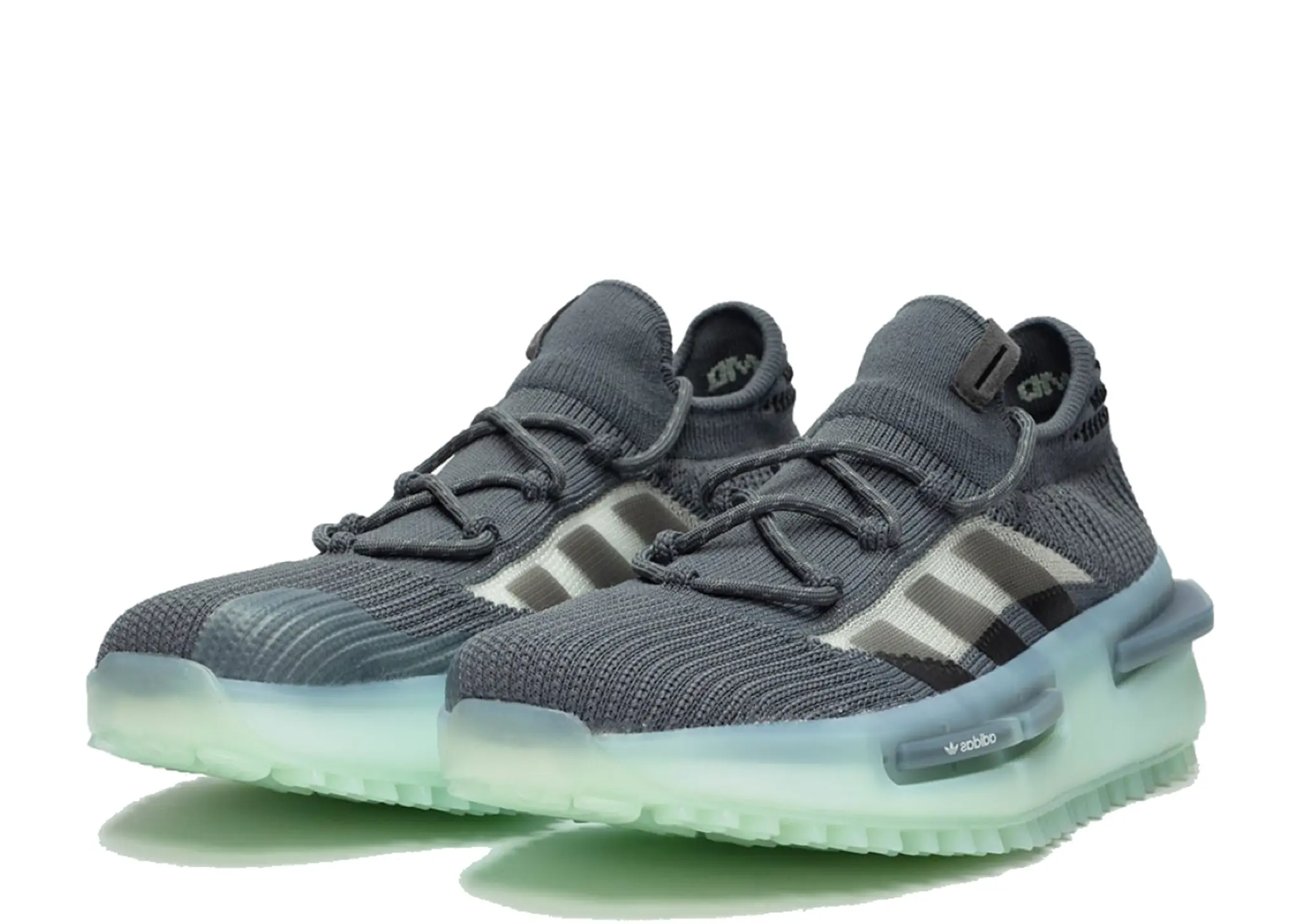 Adidas NMD S1 Grey Green Glow - photo 2