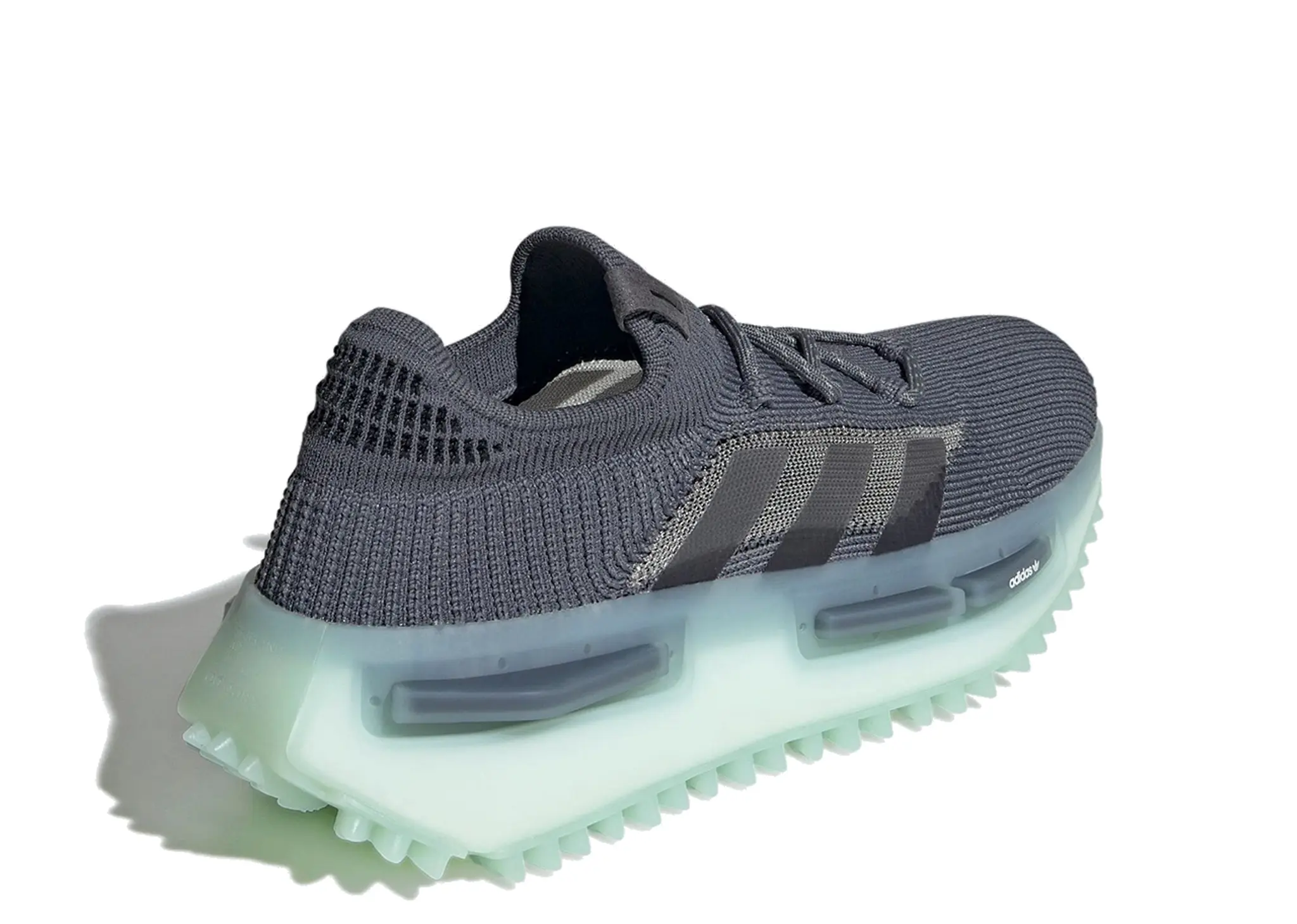 Adidas NMD S1 Grey Green Glow - photo 3