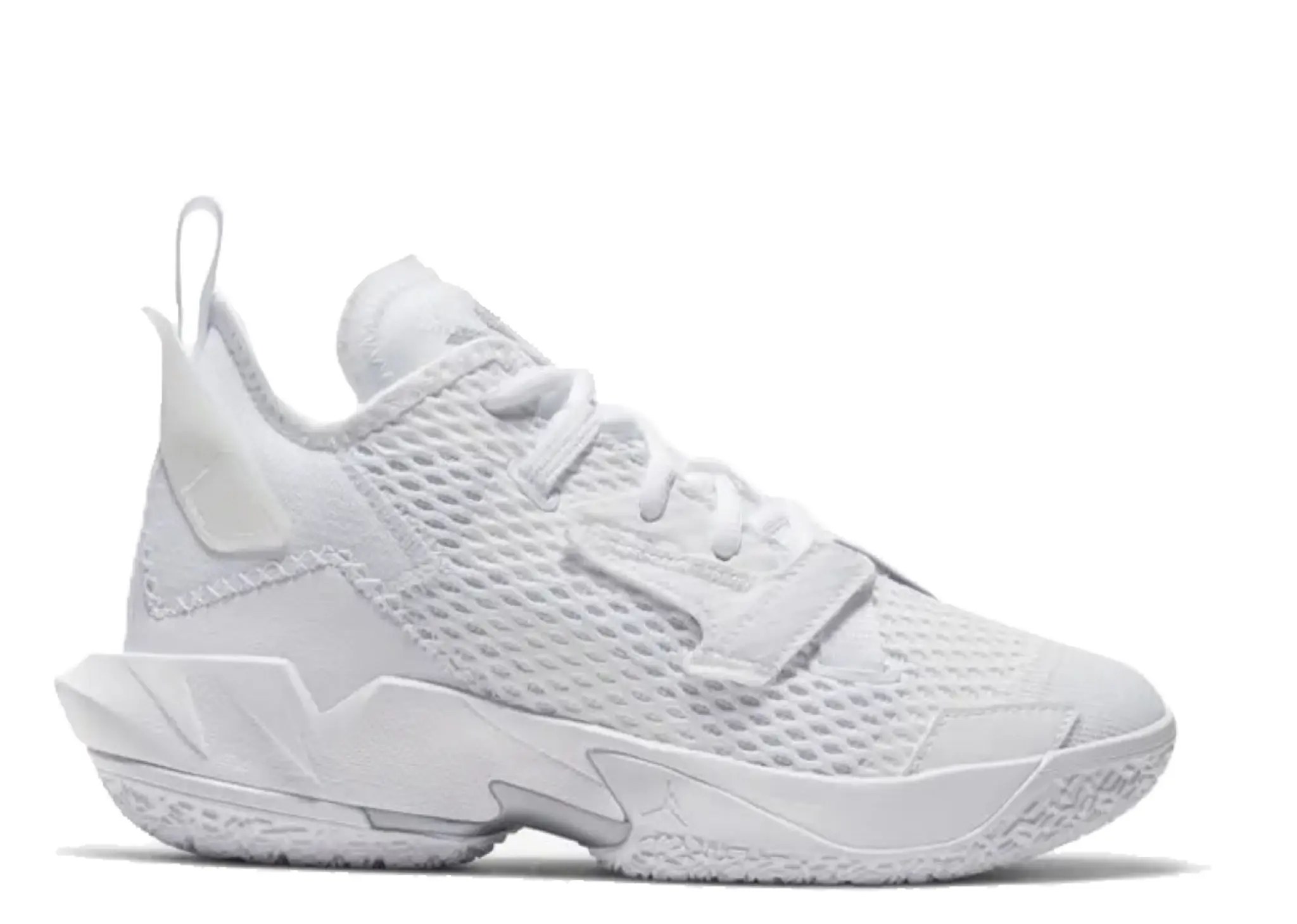 Jordan Why Not Zer0.4 Triple White (Grade School)