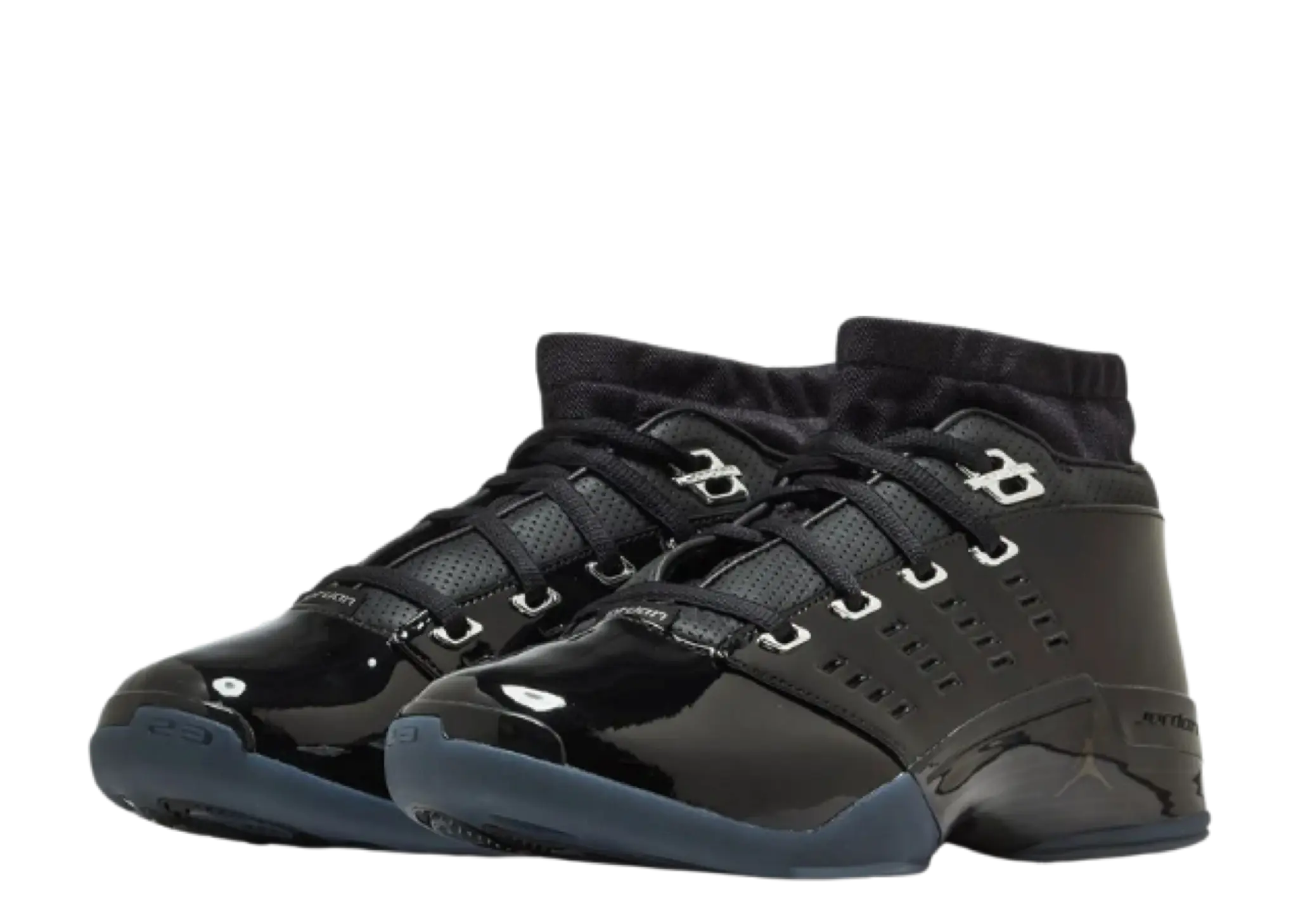 Air Jordan 17 Low Black Patent - photo 2