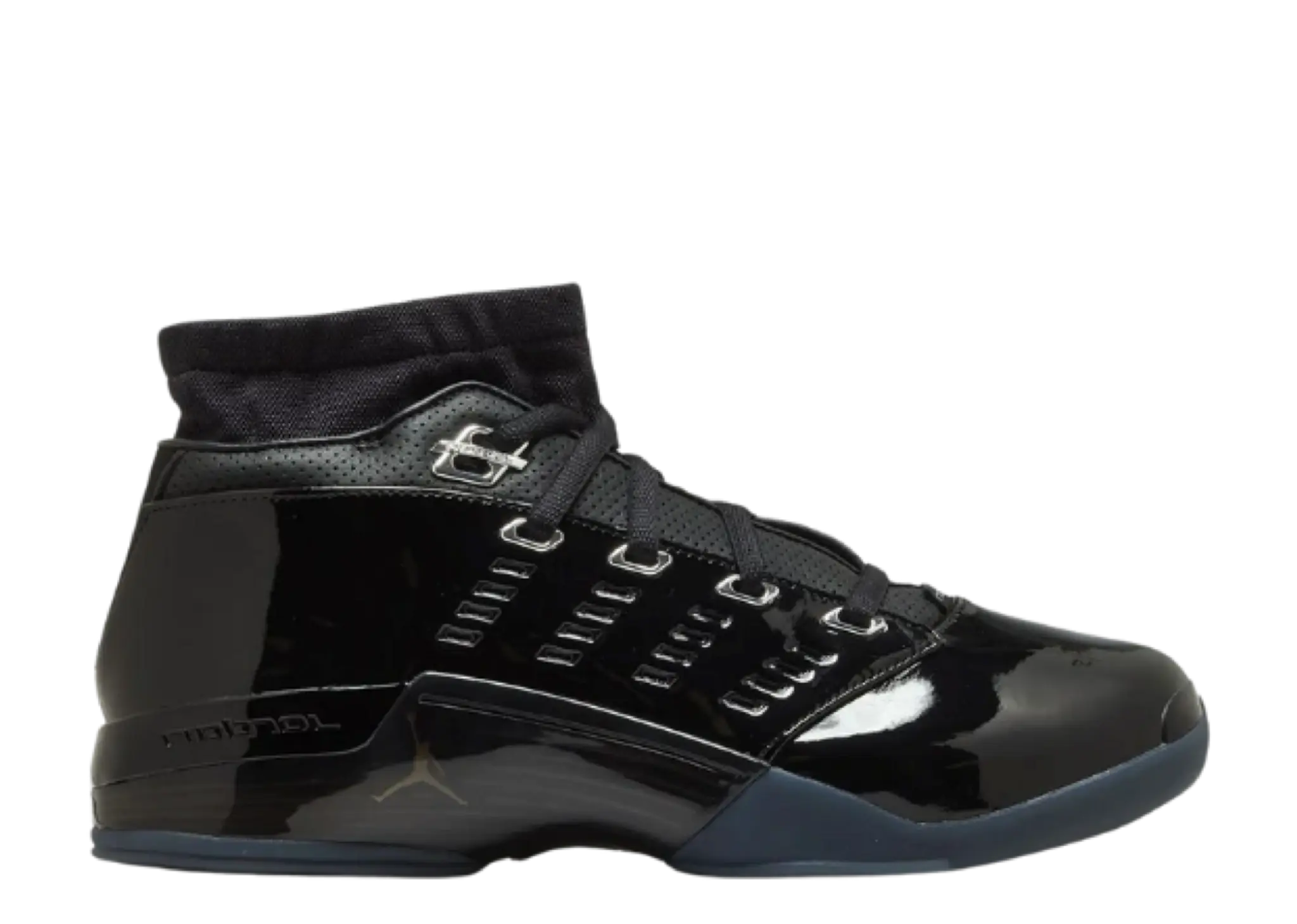 Air Jordan 17 Low Black Patent