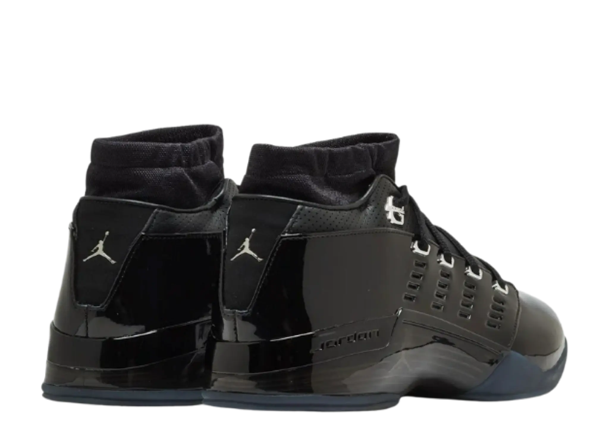 Air Jordan 17 Low Black Patent - photo 3