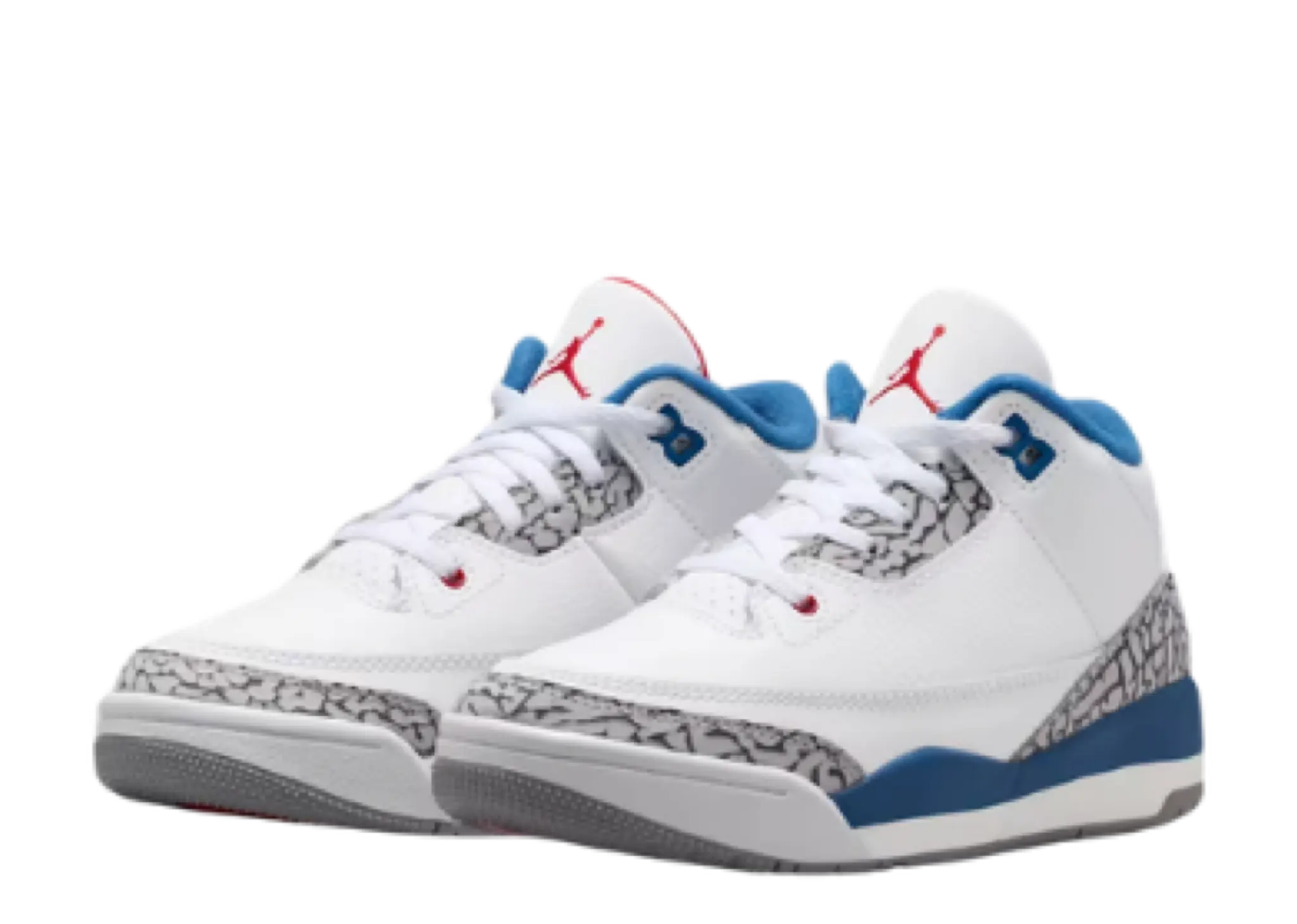 Air Jordan 3 Retro True Blue (2026) (Pre-School) - photo 2